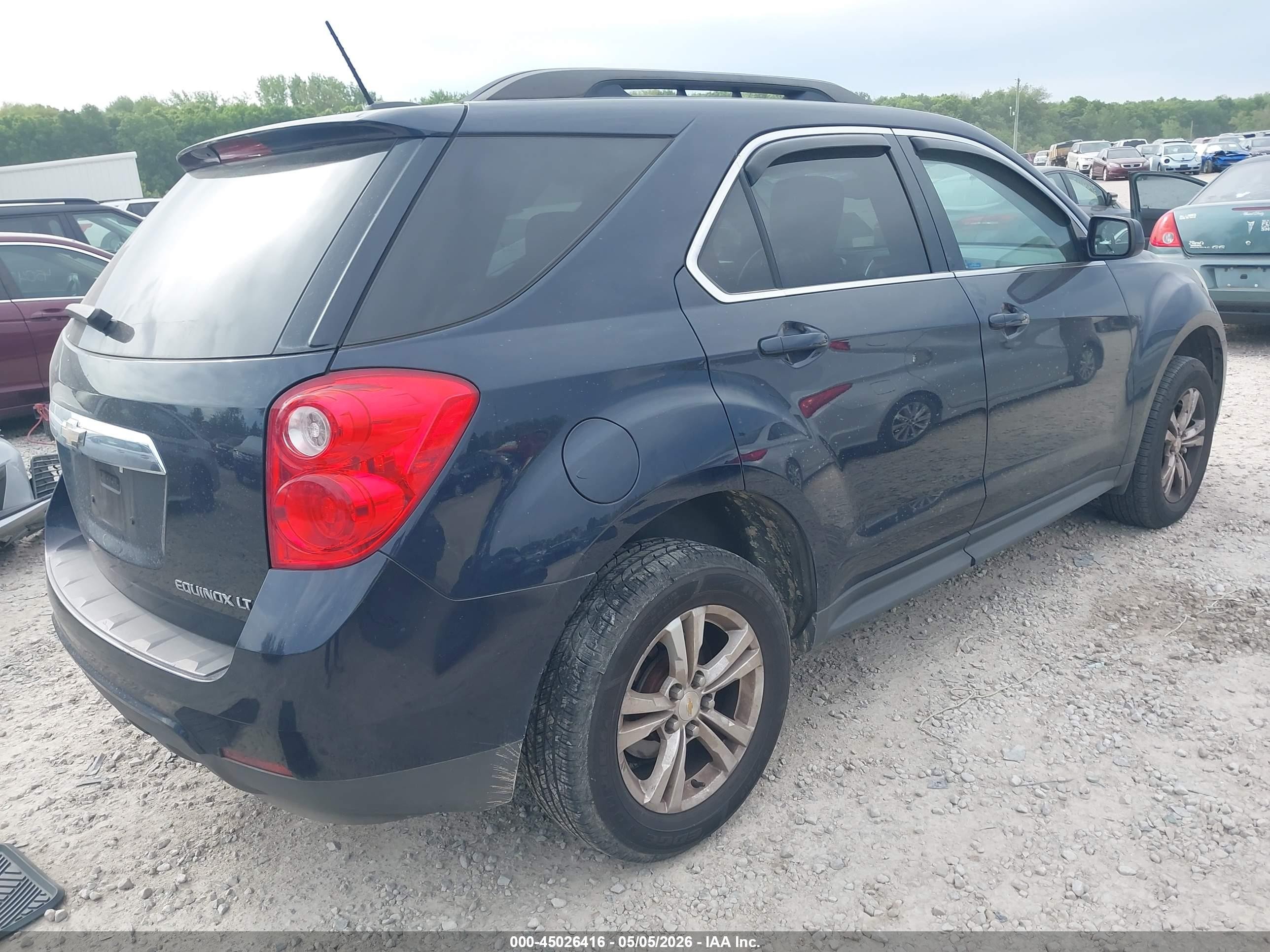 2015 Chevrolet Equinox 1lt Синий vin: 2GNALBEK3F1143501