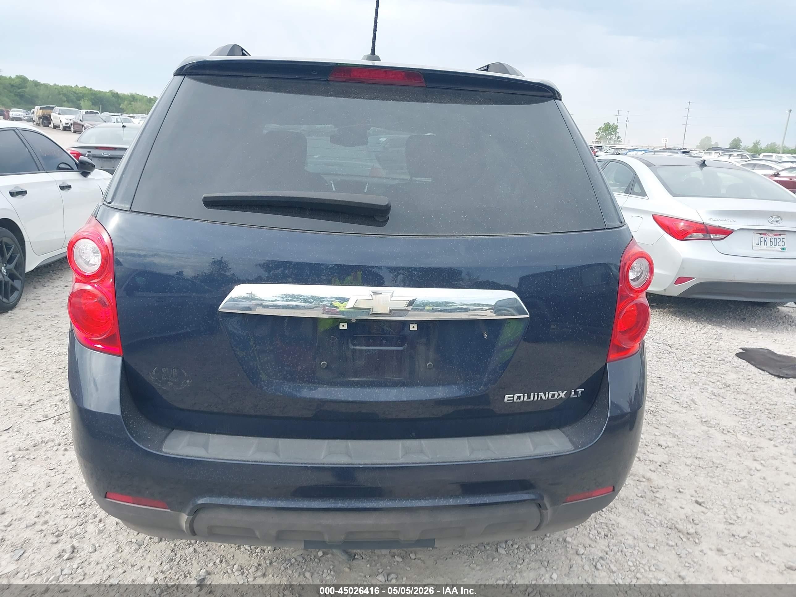 2015 Chevrolet Equinox 1lt Синий vin: 2GNALBEK3F1143501