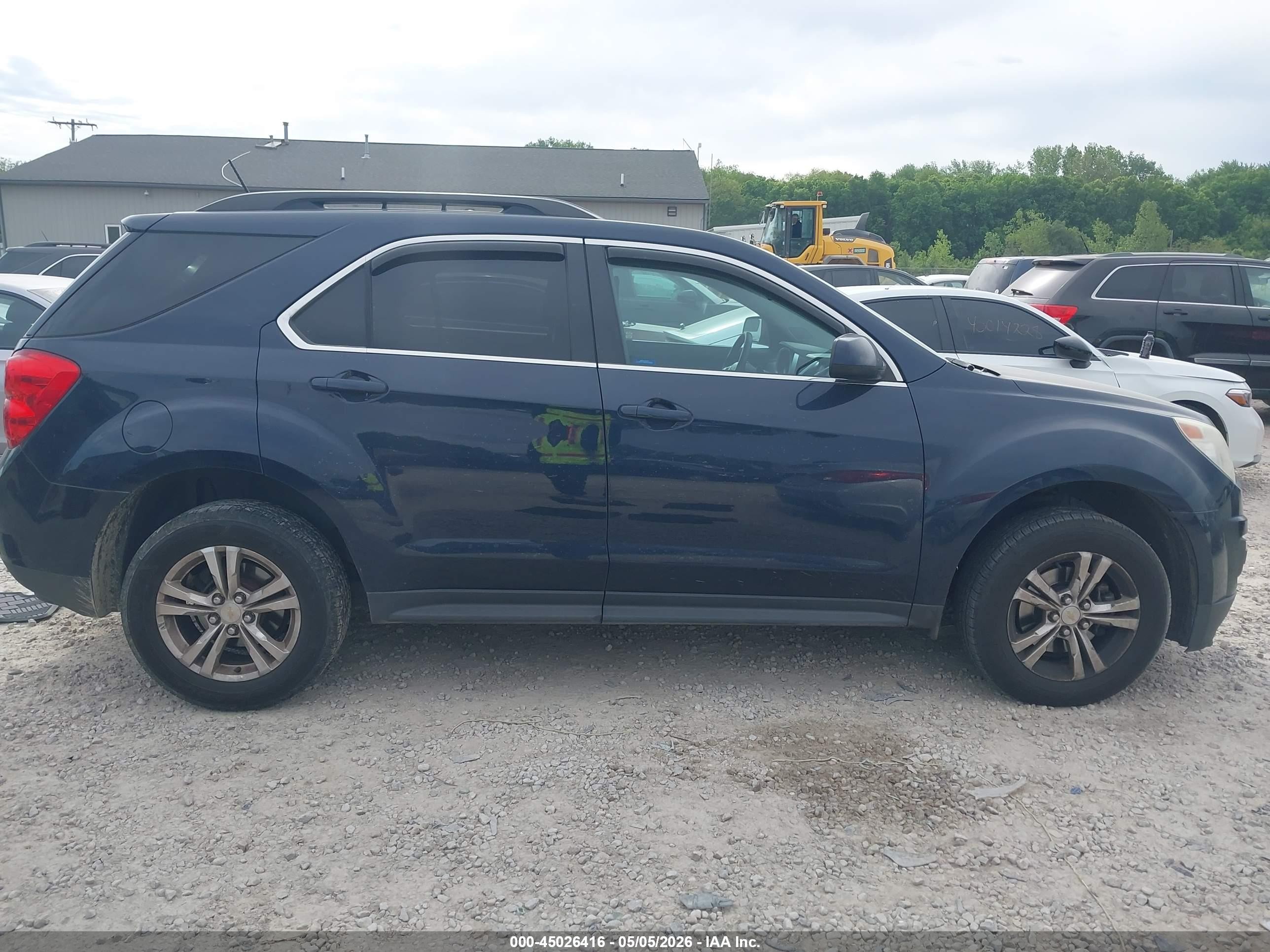 2015 Chevrolet Equinox 1lt Синий vin: 2GNALBEK3F1143501