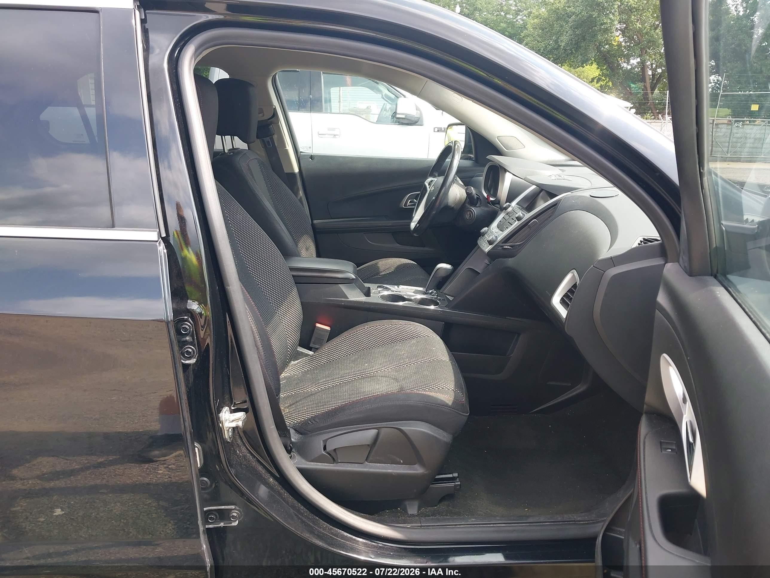 2015 Chevrolet Equinox Lt Black vin: 2GNALBEK3F1159195
