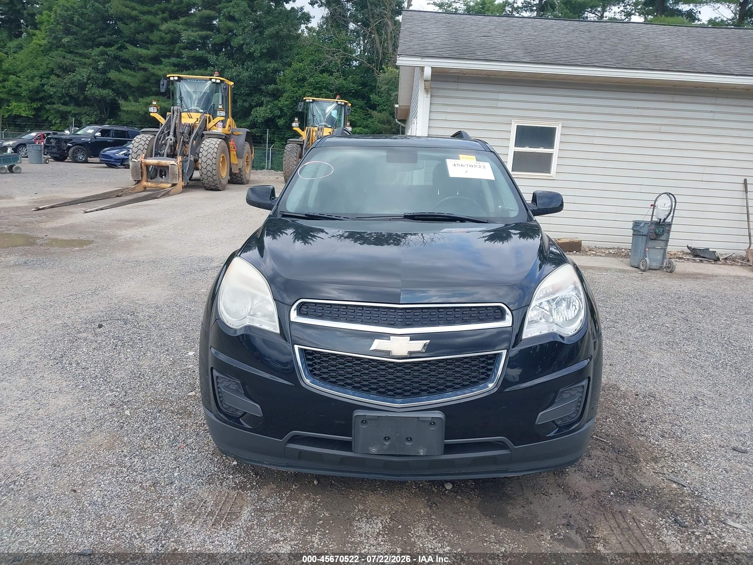 2015 Chevrolet Equinox Lt Black vin: 2GNALBEK3F1159195