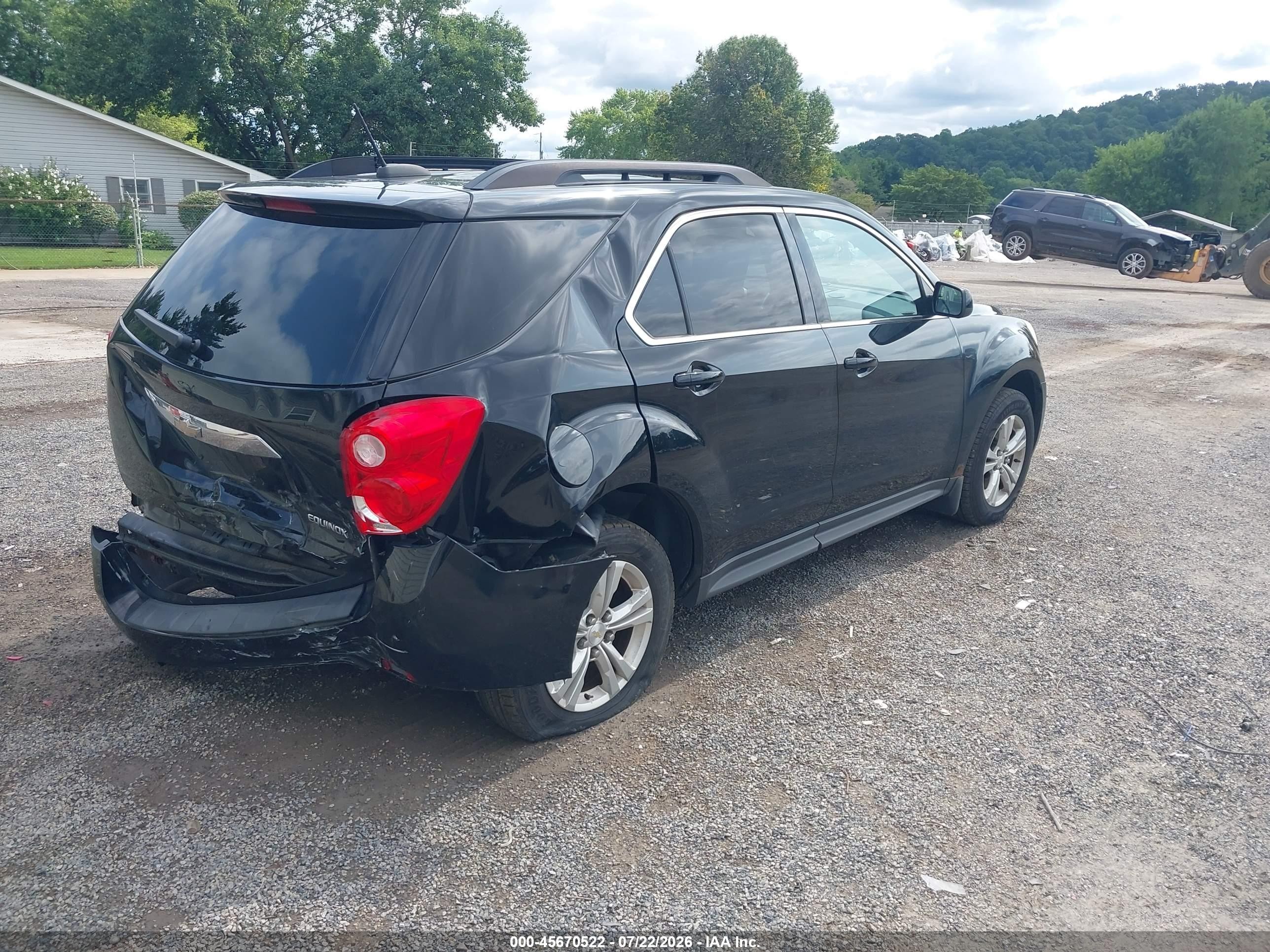 2015 Chevrolet Equinox Lt Black vin: 2GNALBEK3F1159195