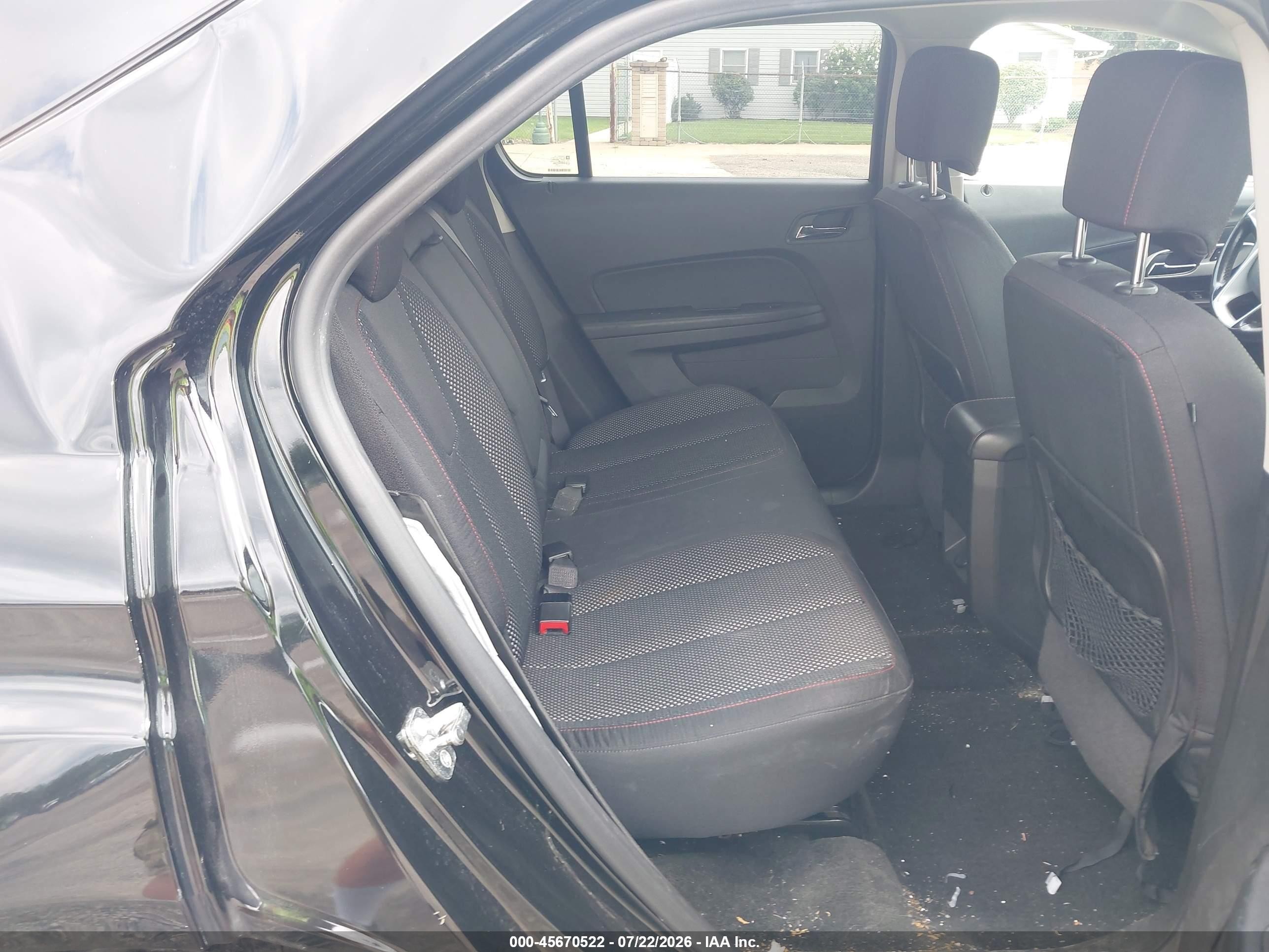 2015 Chevrolet Equinox Lt Black vin: 2GNALBEK3F1159195