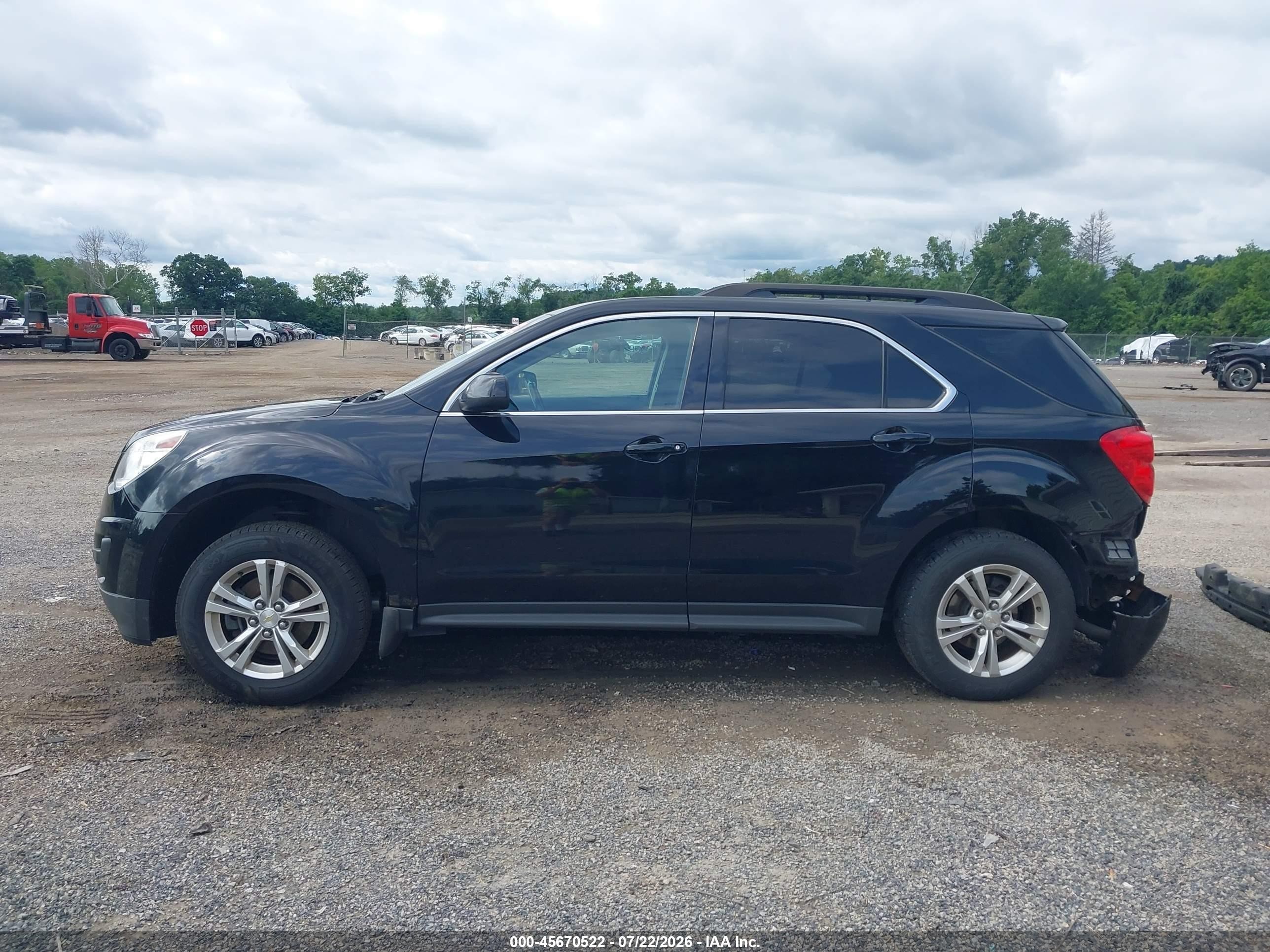 2015 Chevrolet Equinox Lt Black vin: 2GNALBEK3F1159195