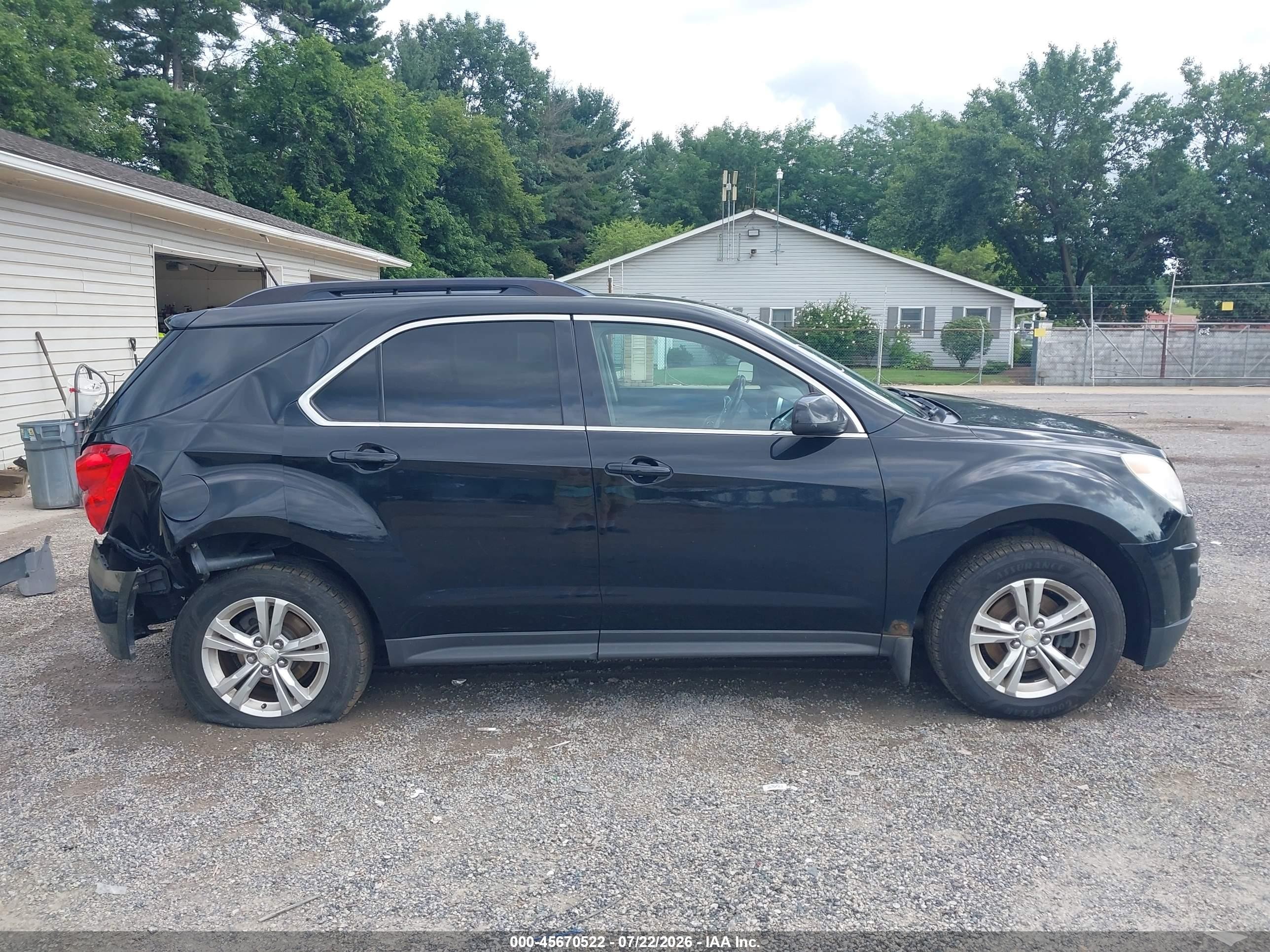 2015 Chevrolet Equinox Lt Black vin: 2GNALBEK3F1159195
