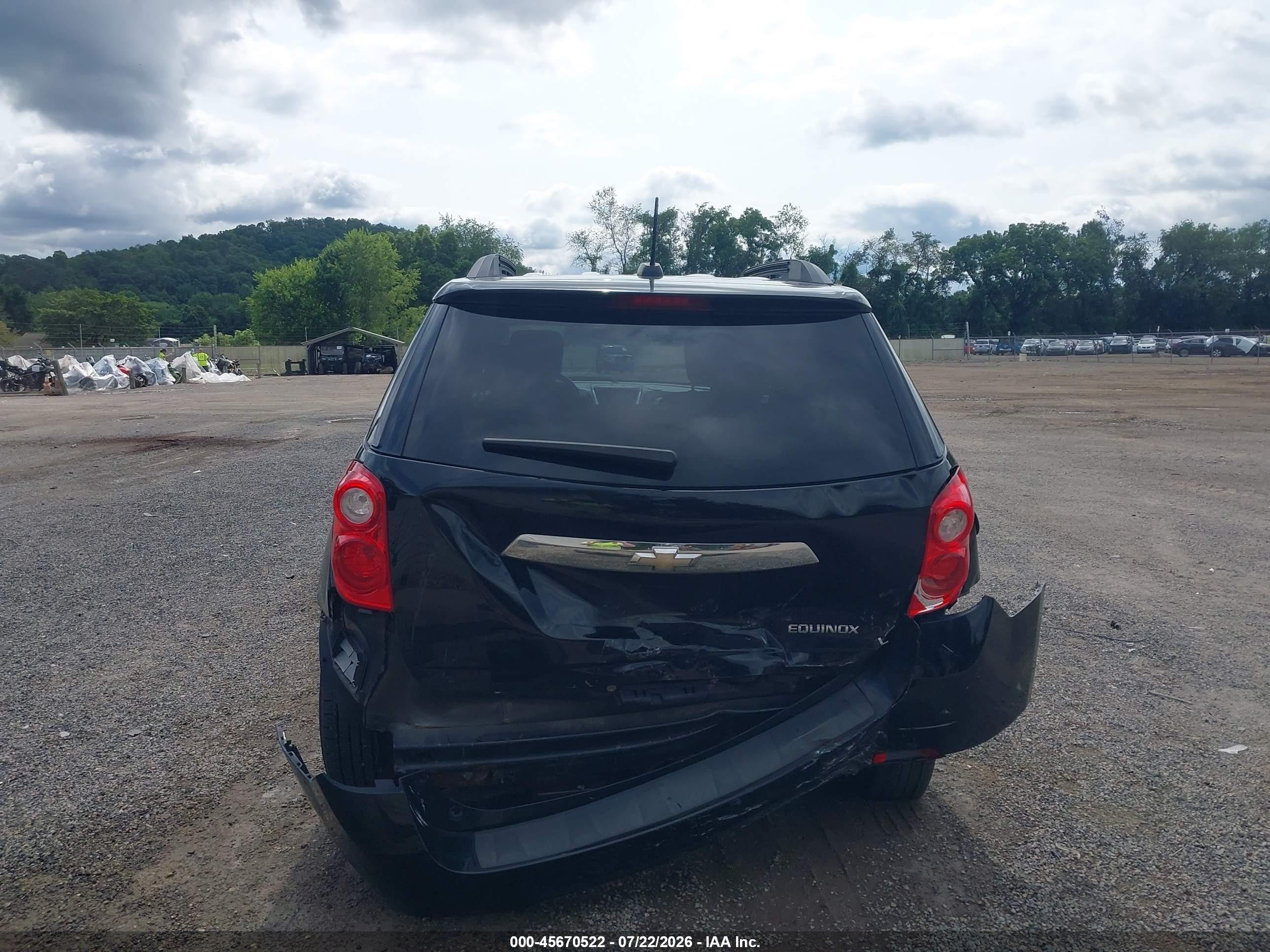 2015 Chevrolet Equinox Lt Black vin: 2GNALBEK3F1159195