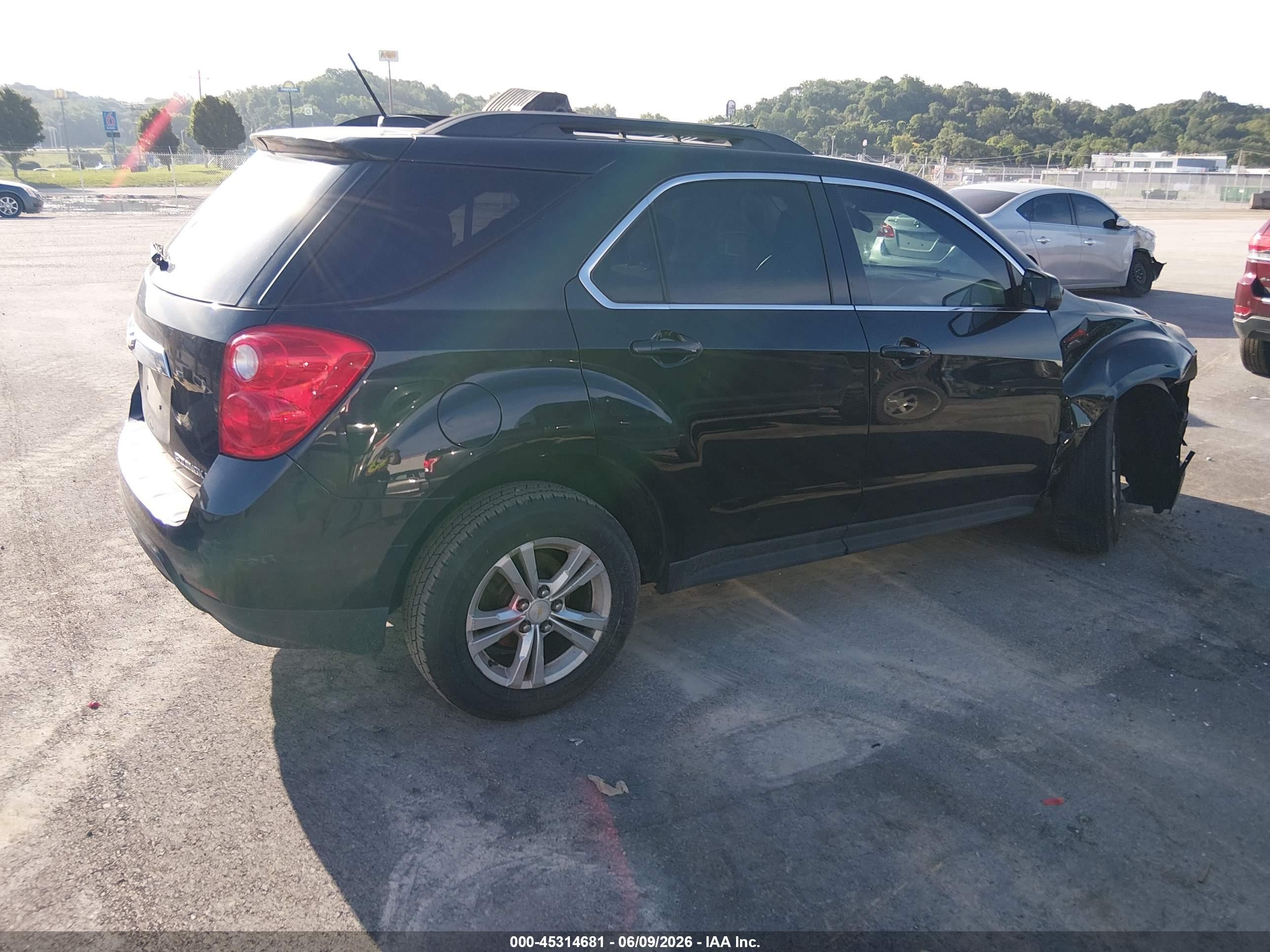 2015 Chevrolet Equinox 1lt Black vin: 2GNALBEK3F6182429