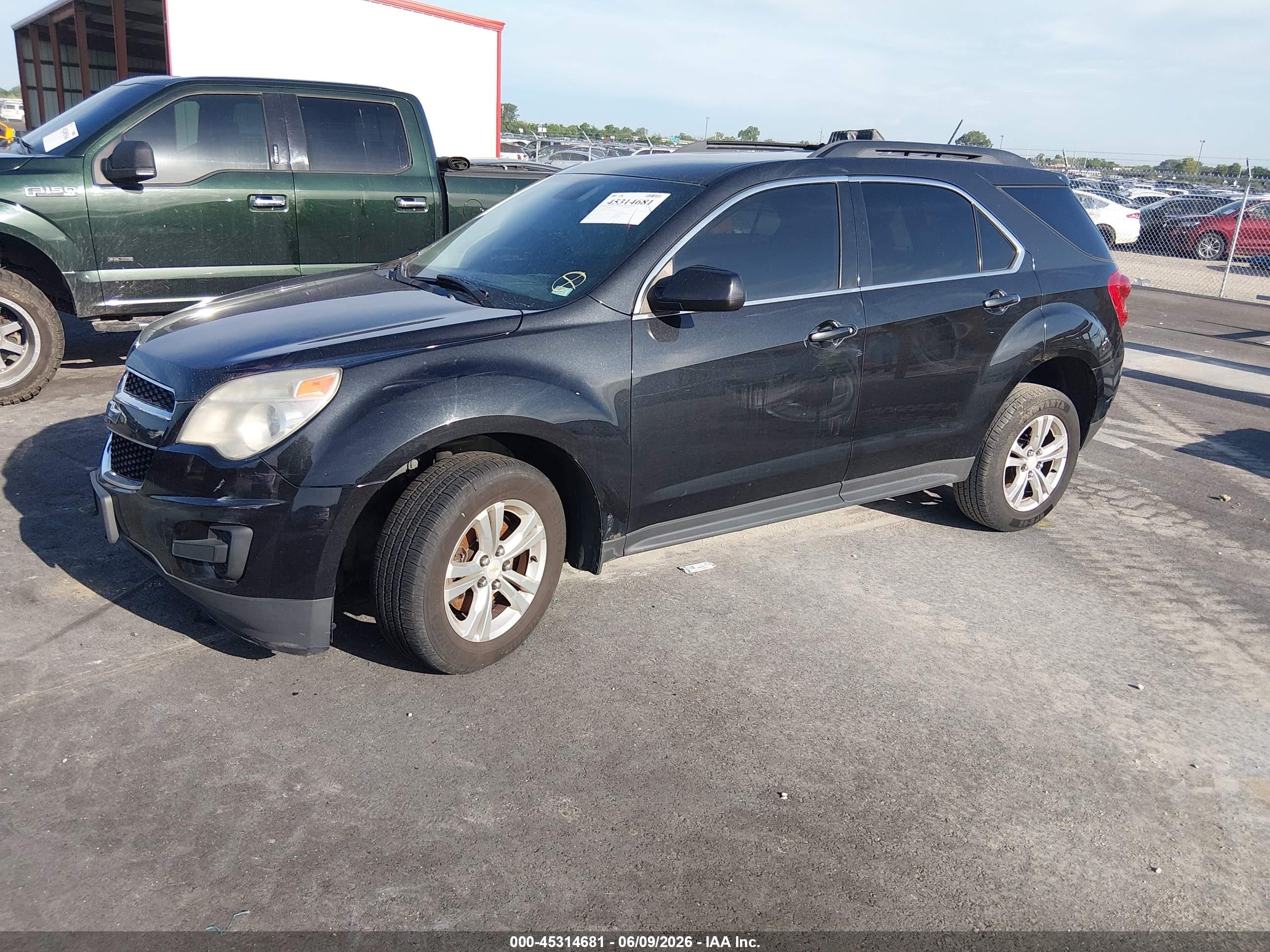 2015 Chevrolet Equinox 1lt Black vin: 2GNALBEK3F6182429