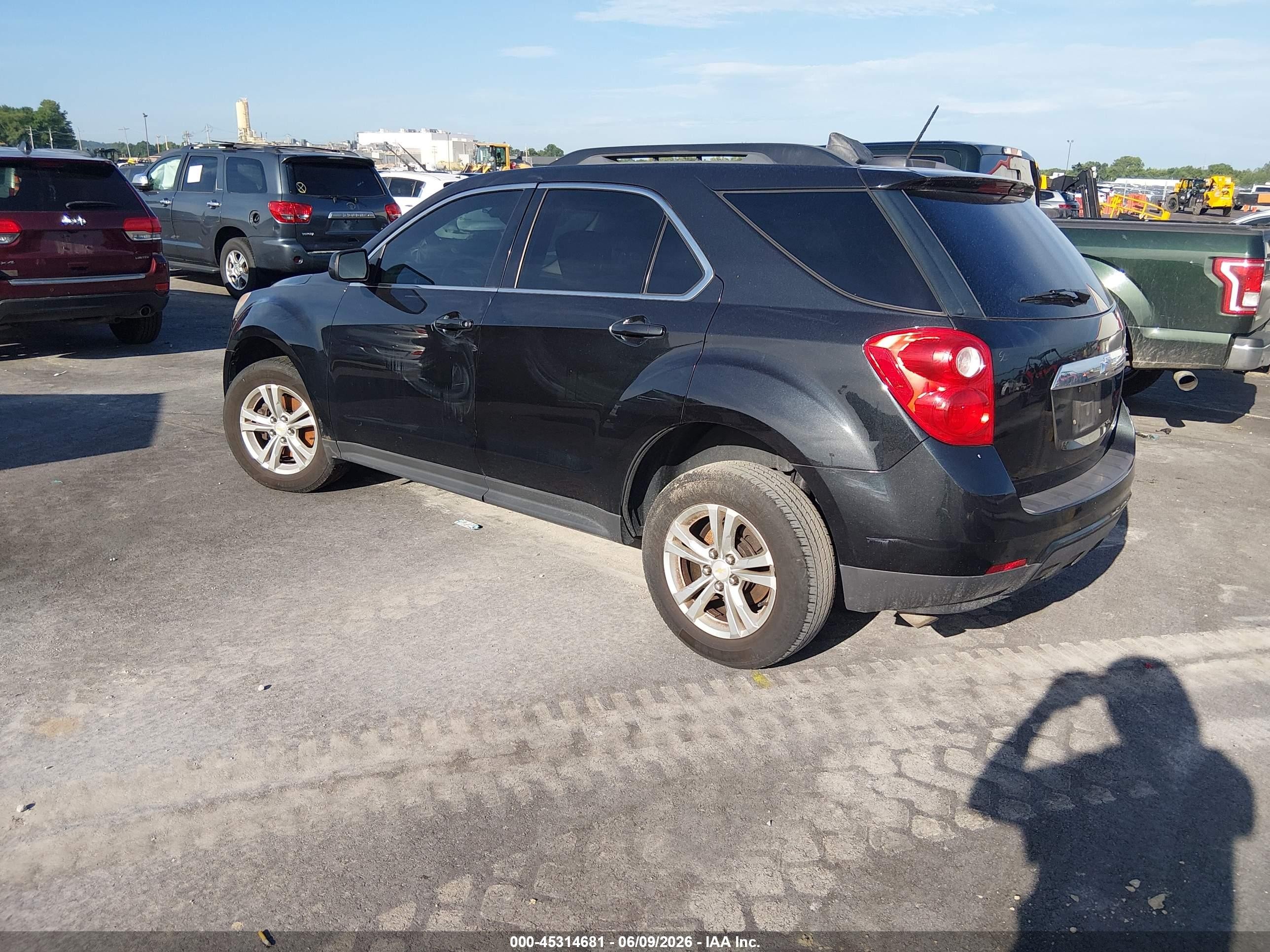 2015 Chevrolet Equinox 1lt Black vin: 2GNALBEK3F6182429