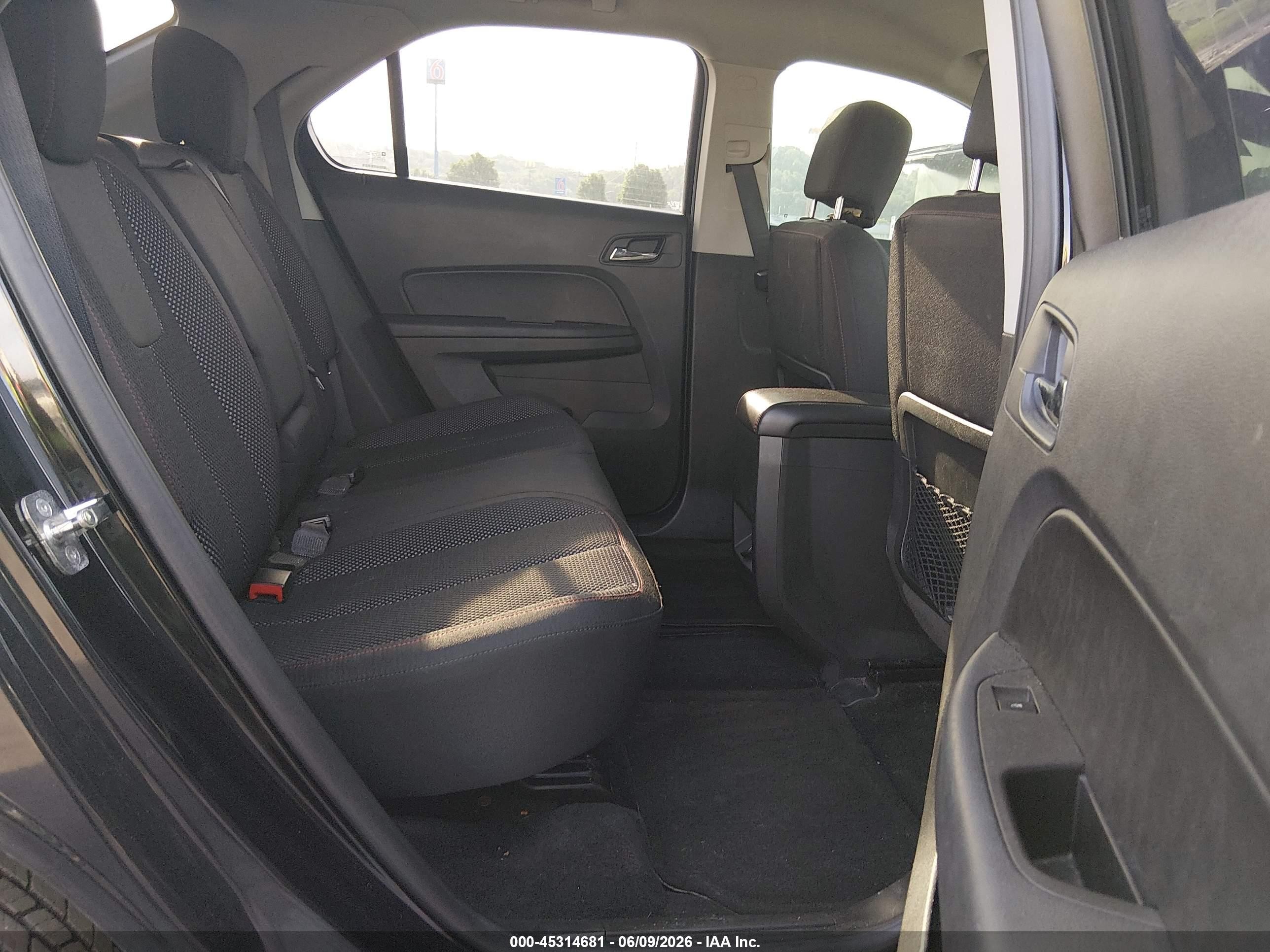 2015 Chevrolet Equinox 1lt Black vin: 2GNALBEK3F6182429