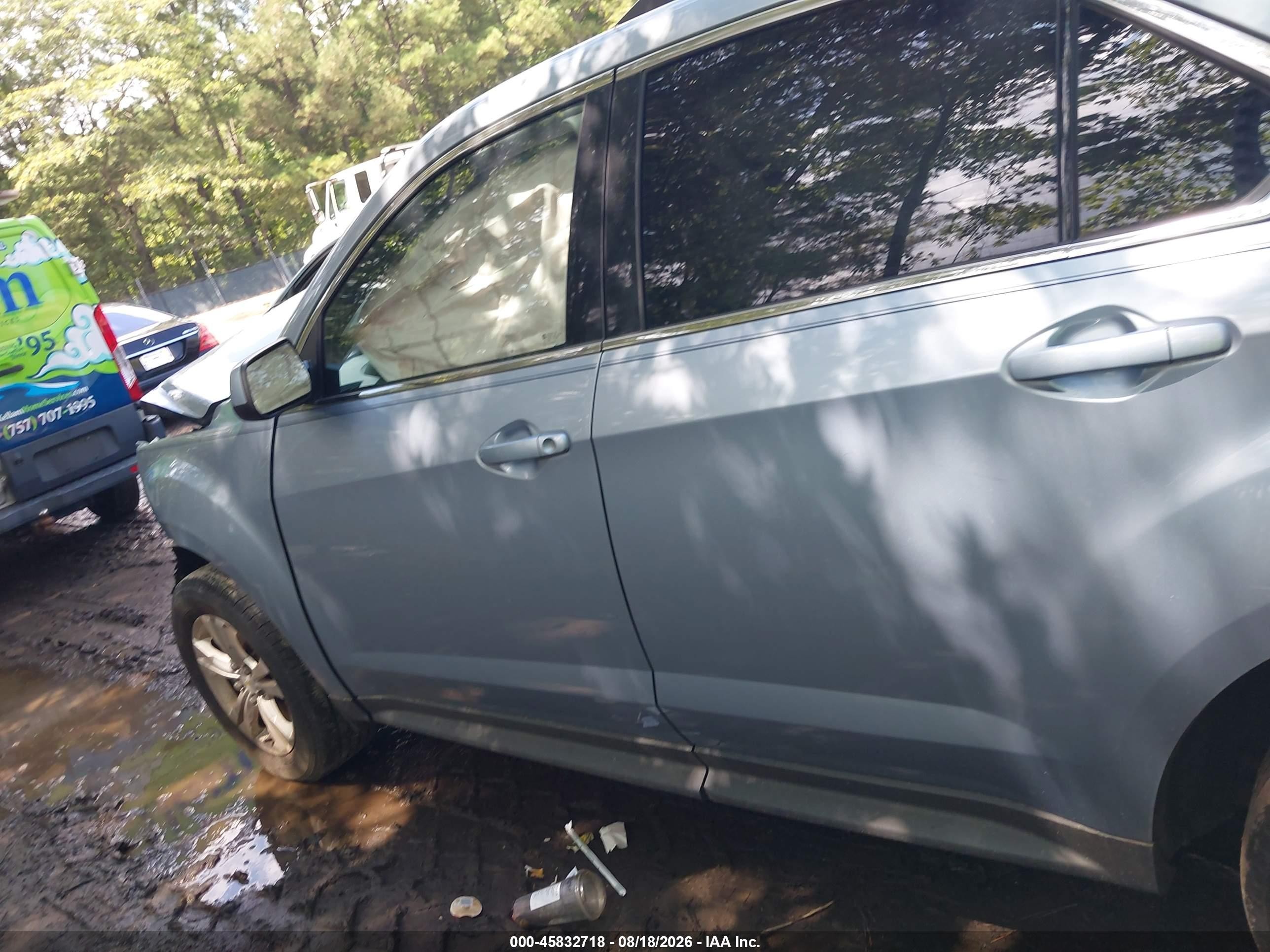 2015 Chevrolet Equinox Lt Light Blue vin: 2GNALBEK3F6209984