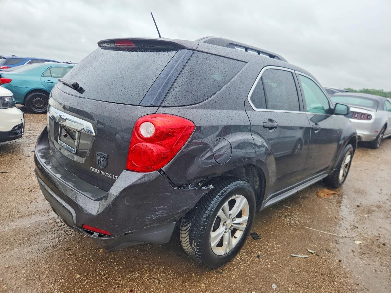 2015 Chevrolet Equinox Lt Gray vin: 2GNALBEK3F6246498