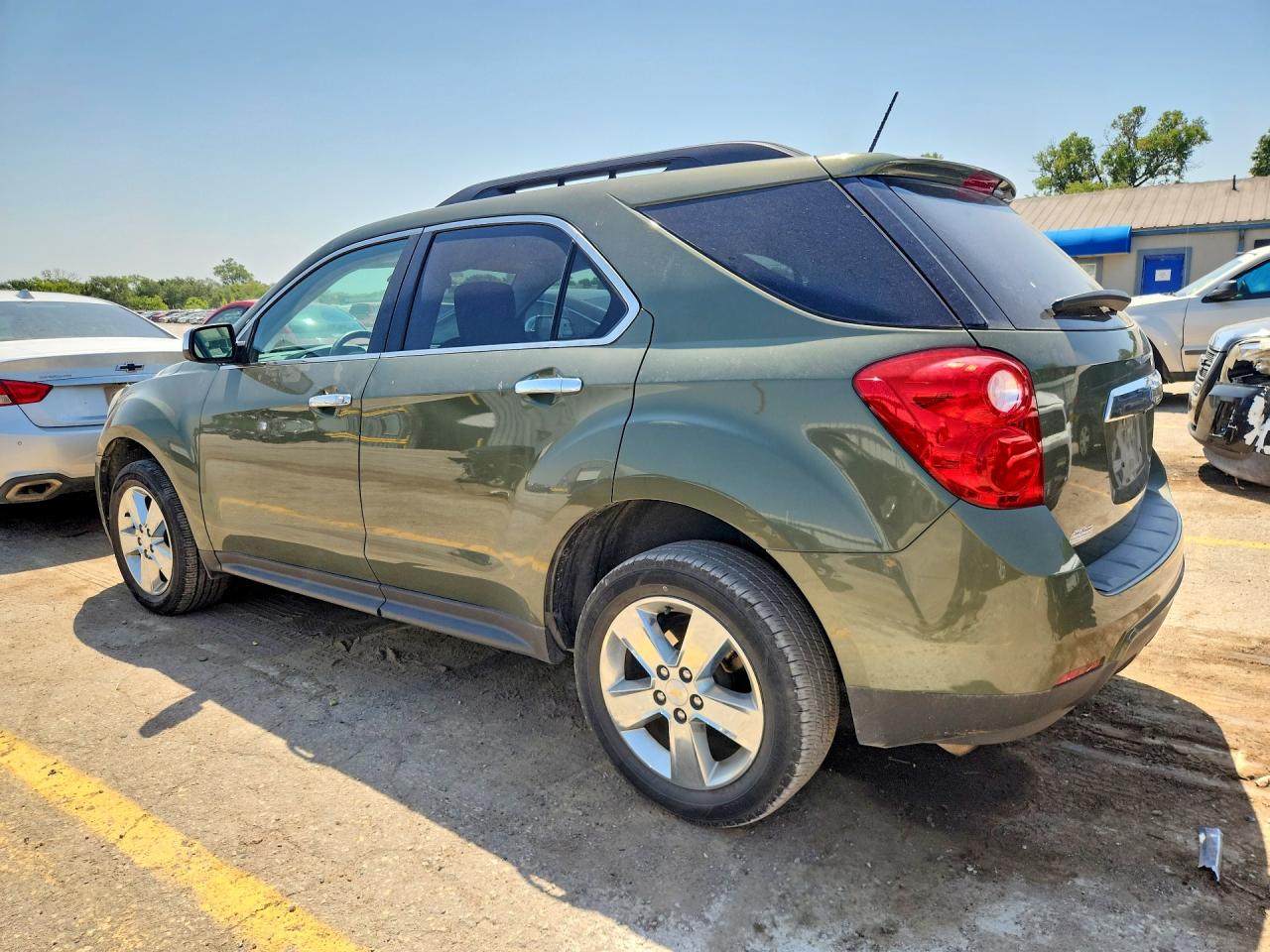 2015 Chevrolet Equinox Lt Green vin: 2GNALBEK3F6249000