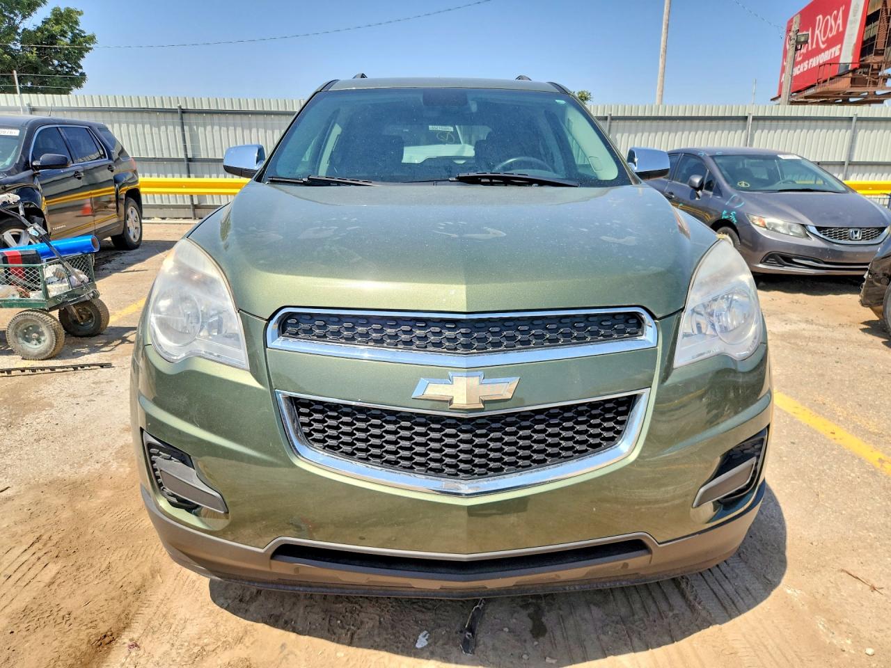 2015 Chevrolet Equinox Lt Green vin: 2GNALBEK3F6249000