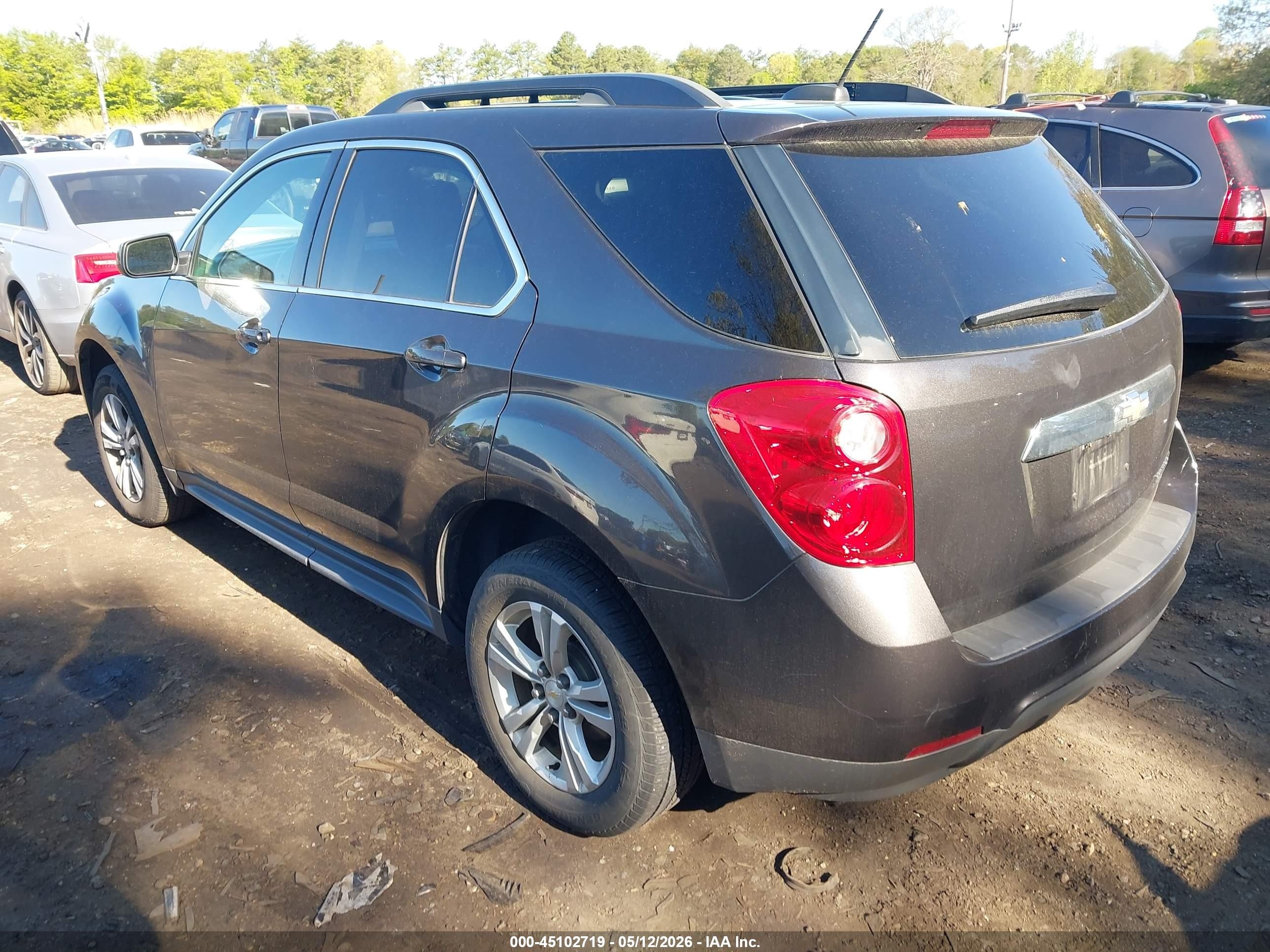 2015 Chevrolet Equinox 1lt Gray vin: 2GNALBEK3F6266203