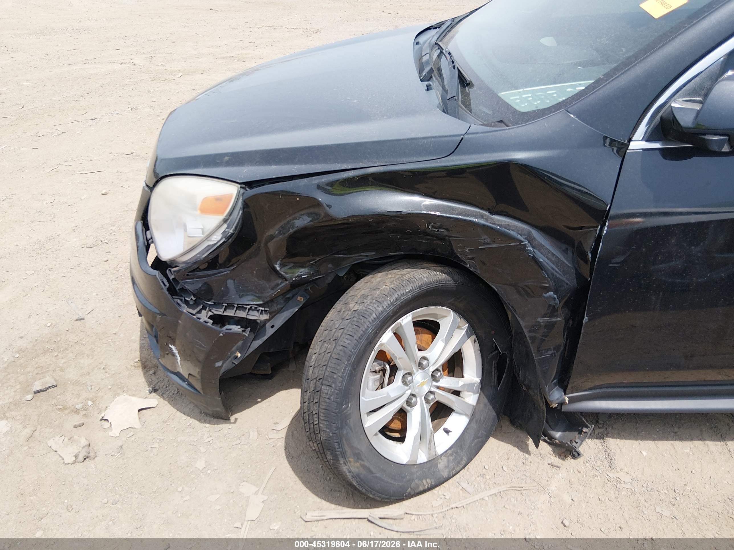 2015 Chevrolet Equinox 1lt Black vin: 2GNALBEK3F6302424