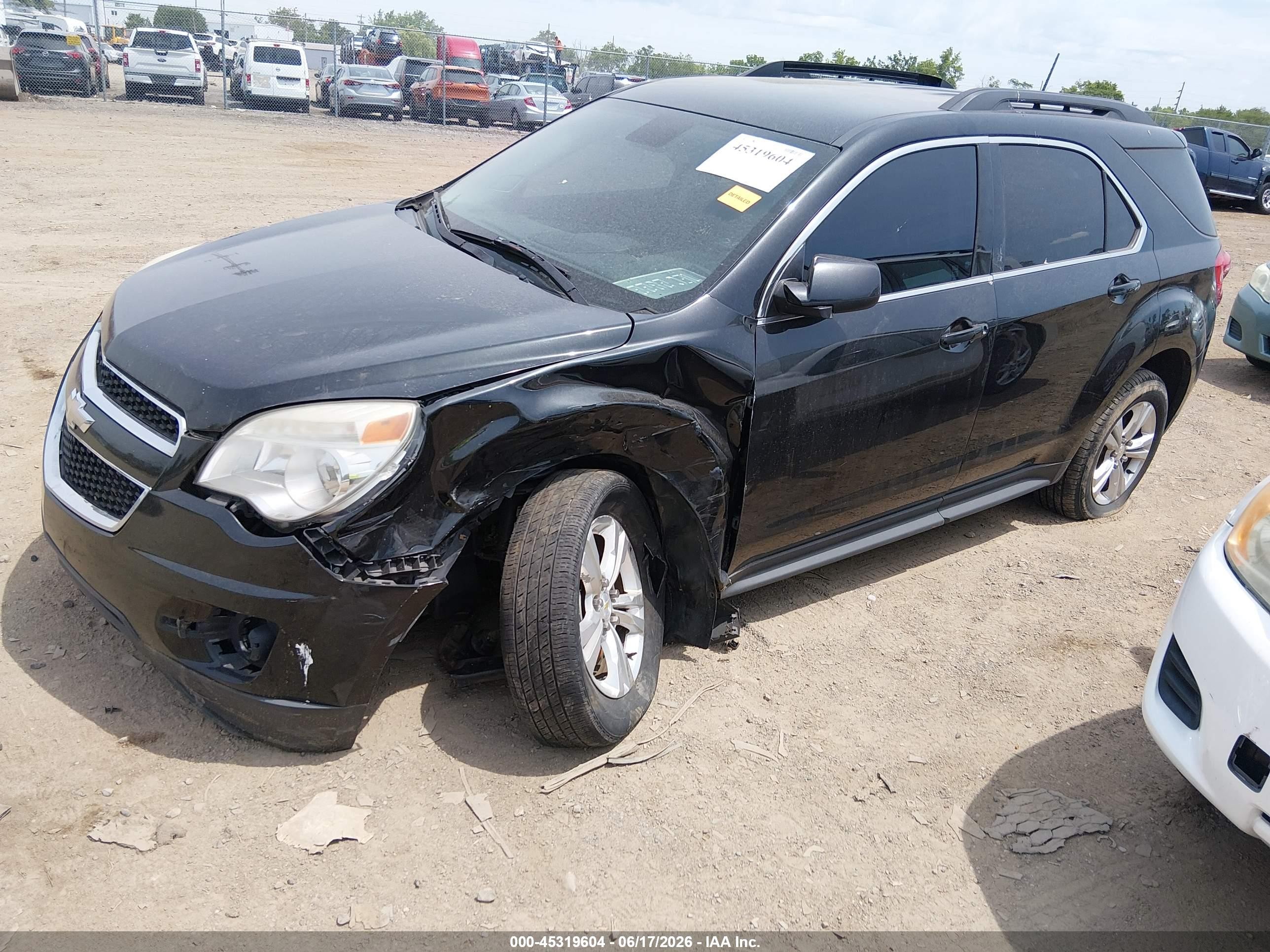 2015 Chevrolet Equinox 1lt Black vin: 2GNALBEK3F6302424