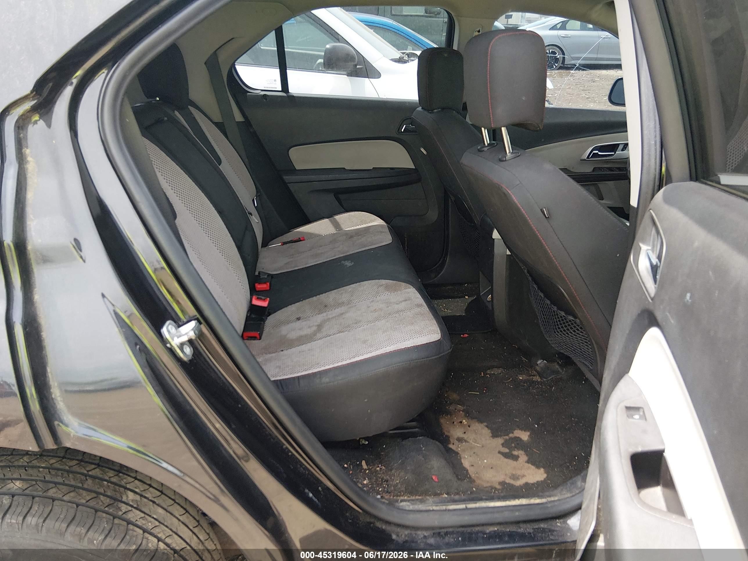 2015 Chevrolet Equinox 1lt Black vin: 2GNALBEK3F6302424