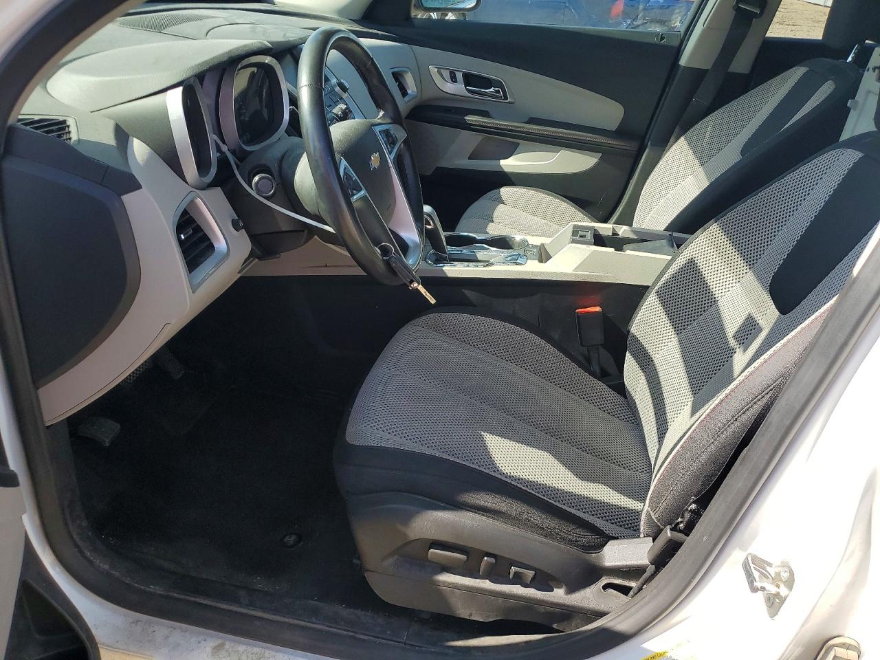 2015 Chevrolet Equinox Lt White vin: 2GNALBEK3F6313293