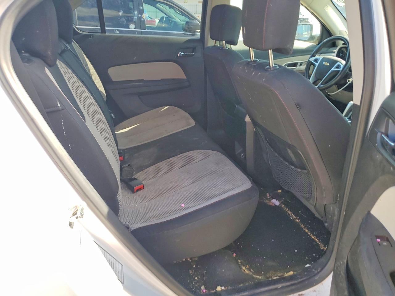 2015 Chevrolet Equinox Lt White vin: 2GNALBEK3F6313293