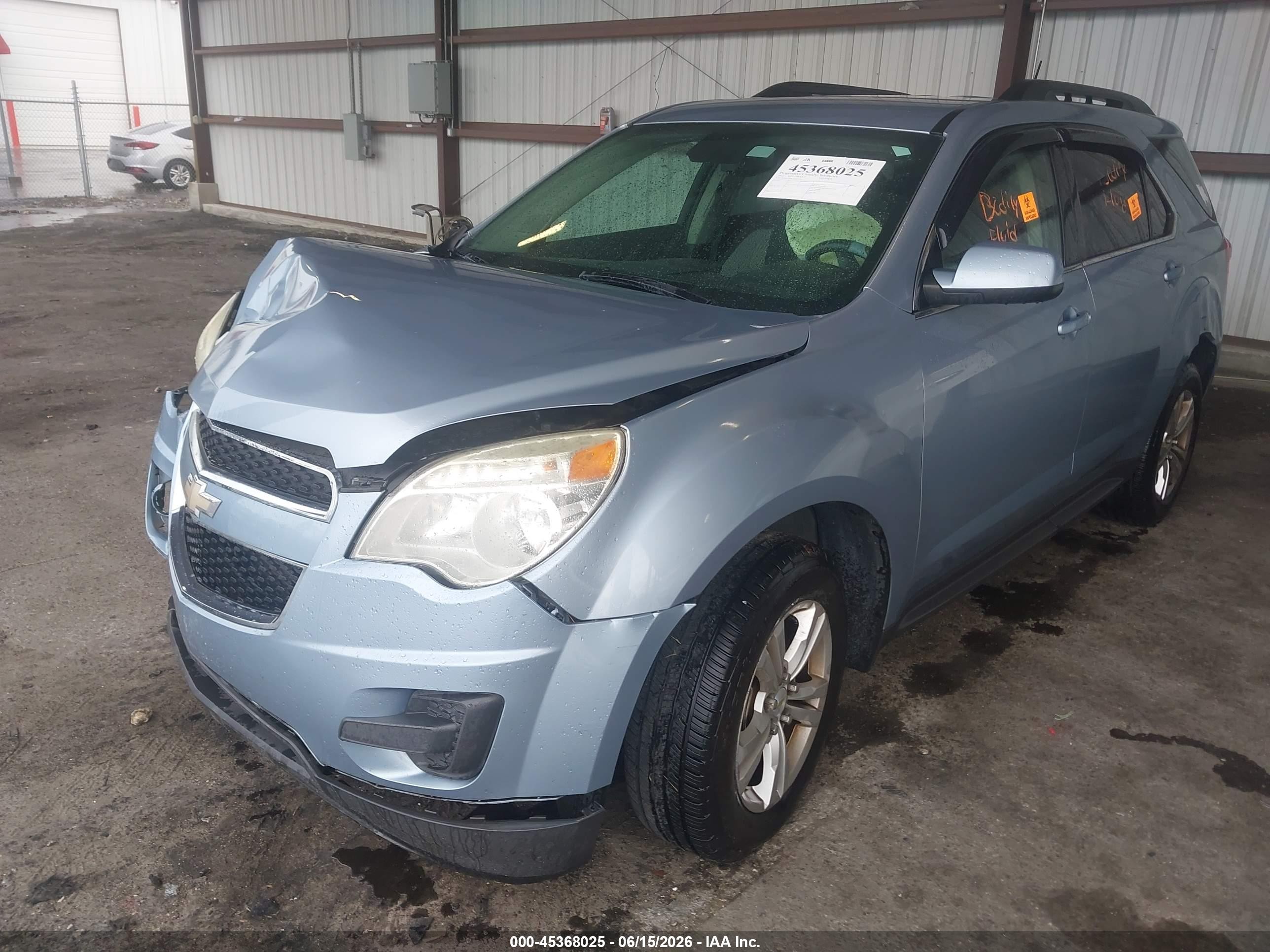 2015 Chevrolet Equinox Lt Синий vin: 2GNALBEK3F6321703