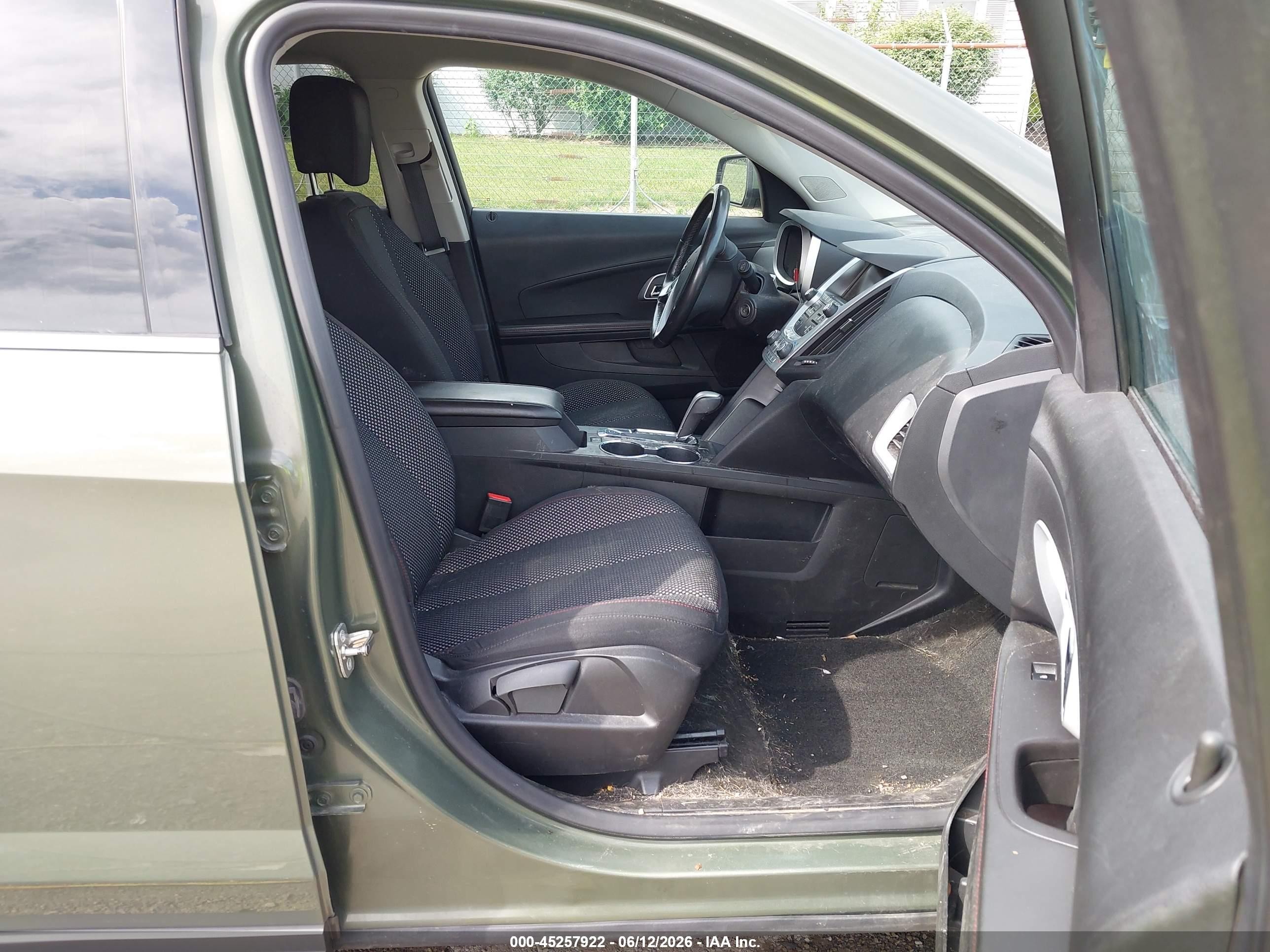 2015 Chevrolet Equinox 1lt Green vin: 2GNALBEK3F6353602