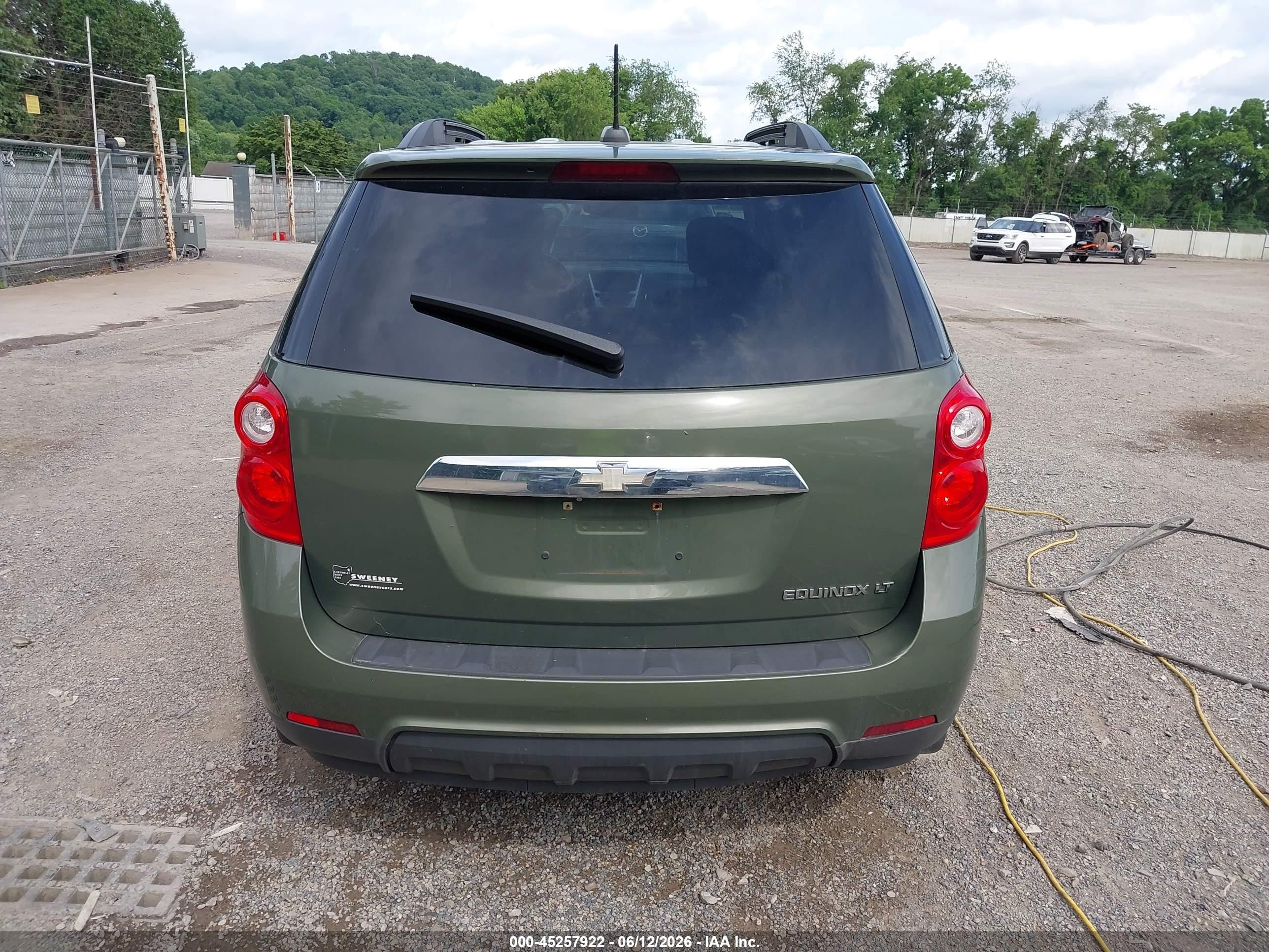 2015 Chevrolet Equinox 1lt Green vin: 2GNALBEK3F6353602