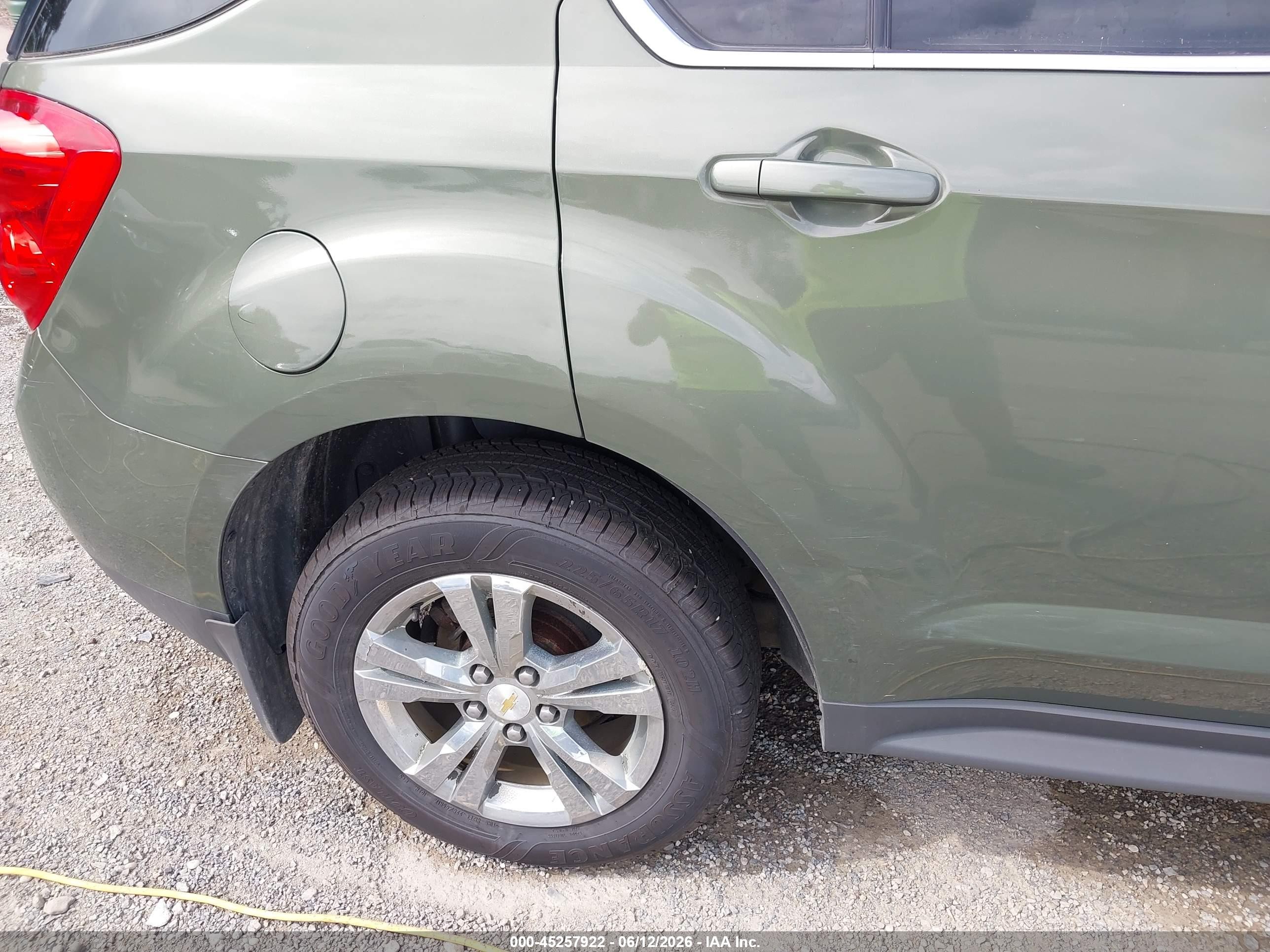 2015 Chevrolet Equinox 1lt Green vin: 2GNALBEK3F6353602
