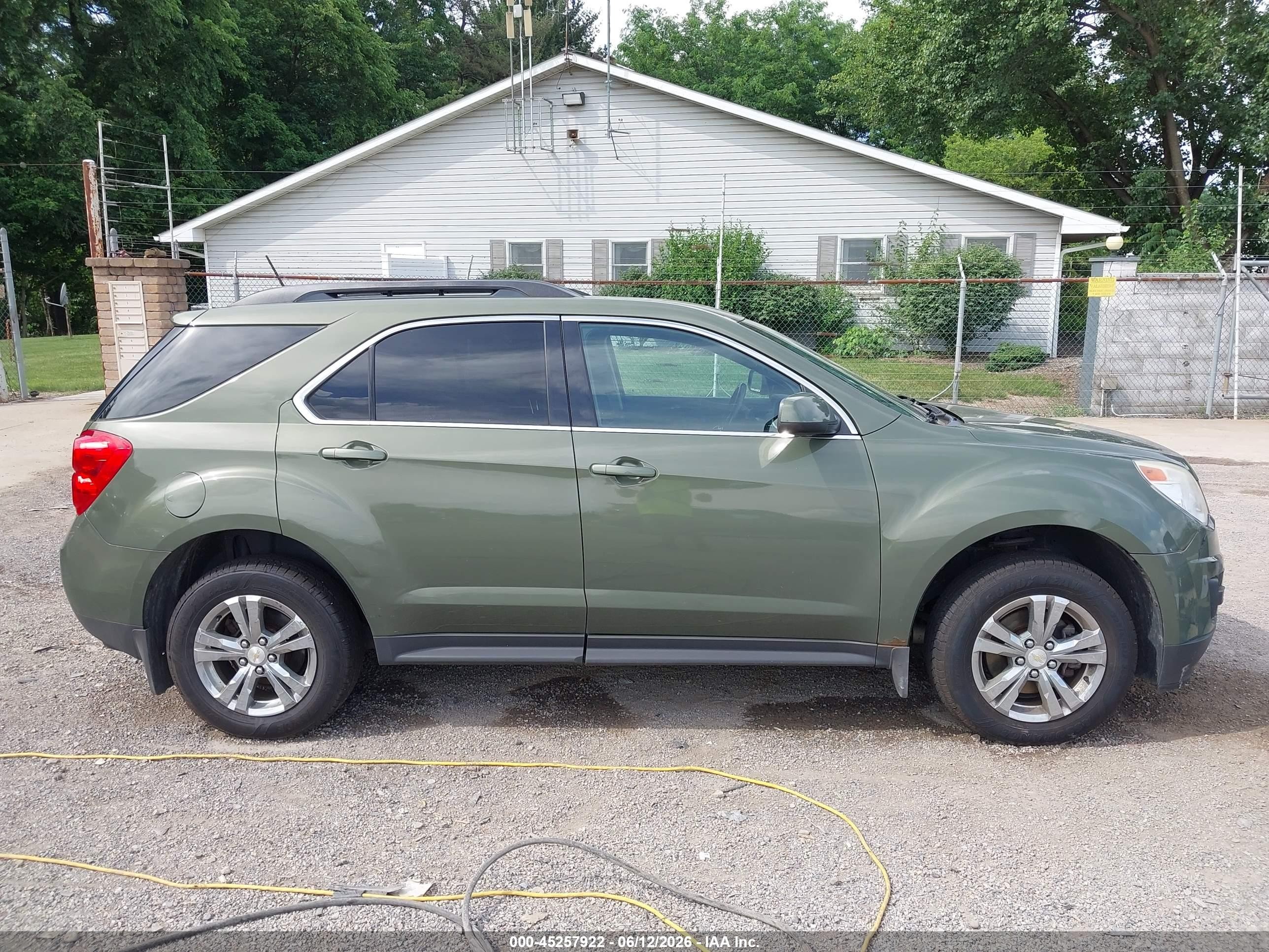 2015 Chevrolet Equinox 1lt Green vin: 2GNALBEK3F6353602