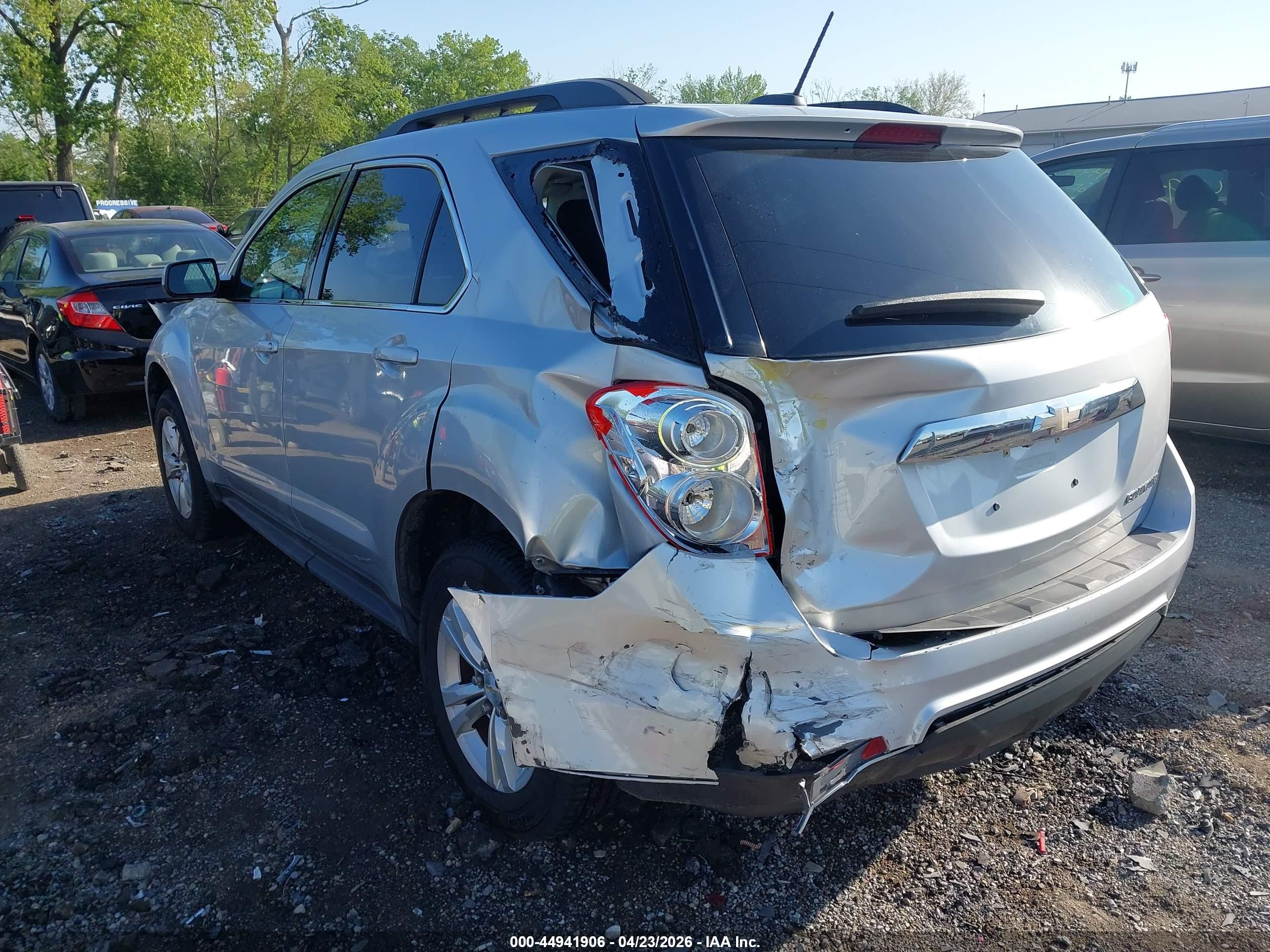 2015 Chevrolet Equinox 1lt Silver vin: 2GNALBEK3F6414771