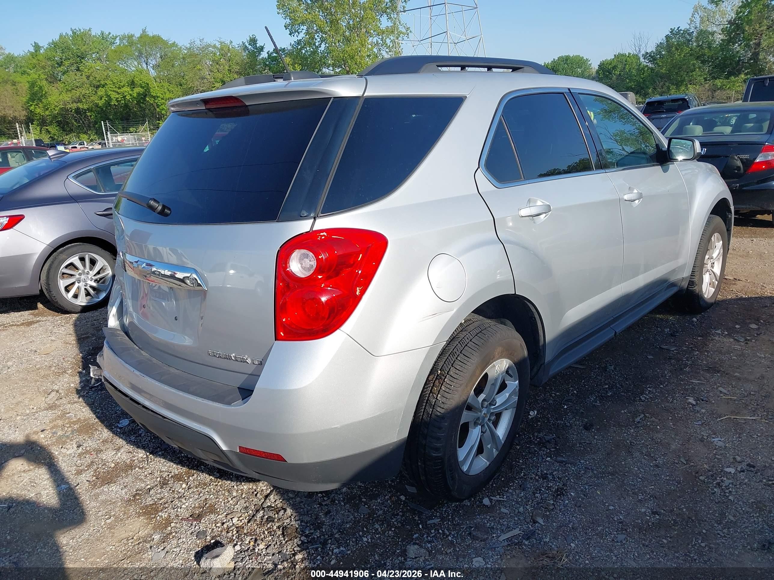 2015 Chevrolet Equinox 1lt Silver vin: 2GNALBEK3F6414771