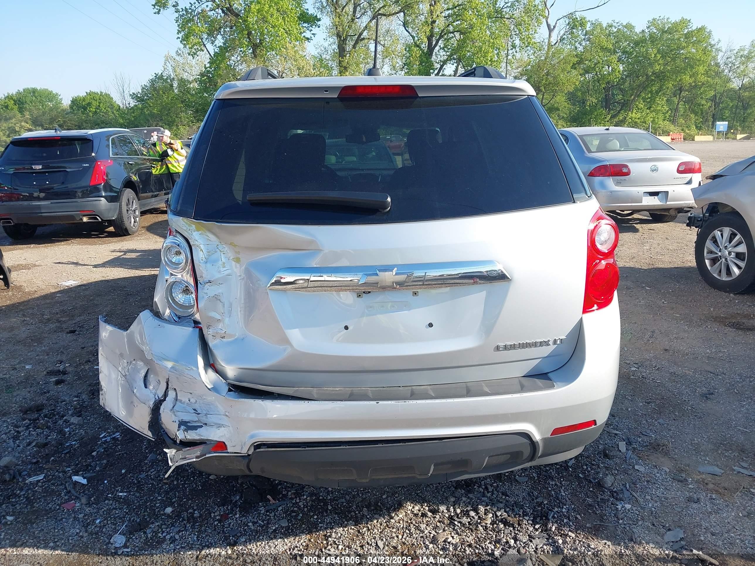 2015 Chevrolet Equinox 1lt Silver vin: 2GNALBEK3F6414771