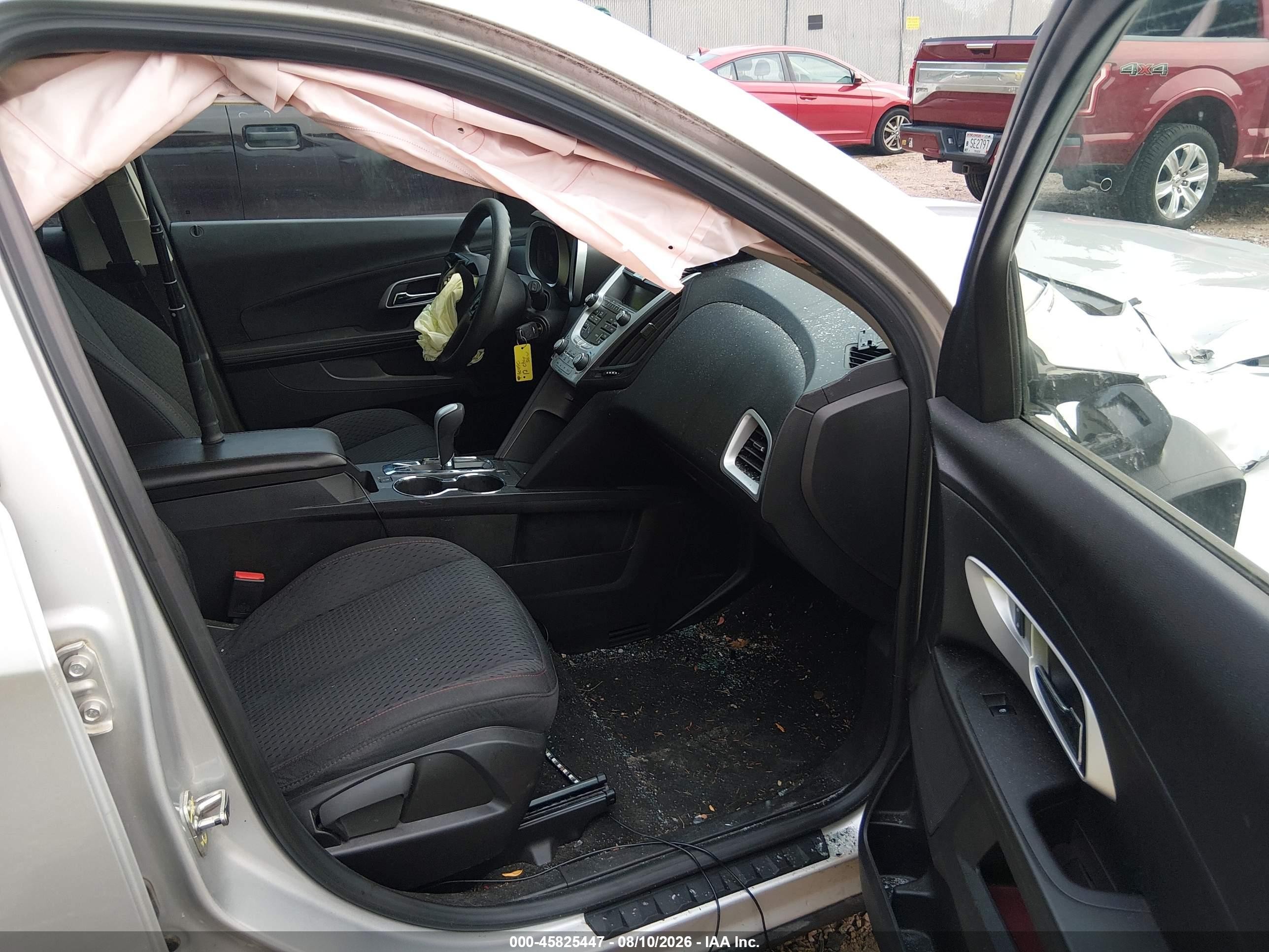2012 Chevrolet Equinox Ls Silver vin: 2GNALBEK4C1273816