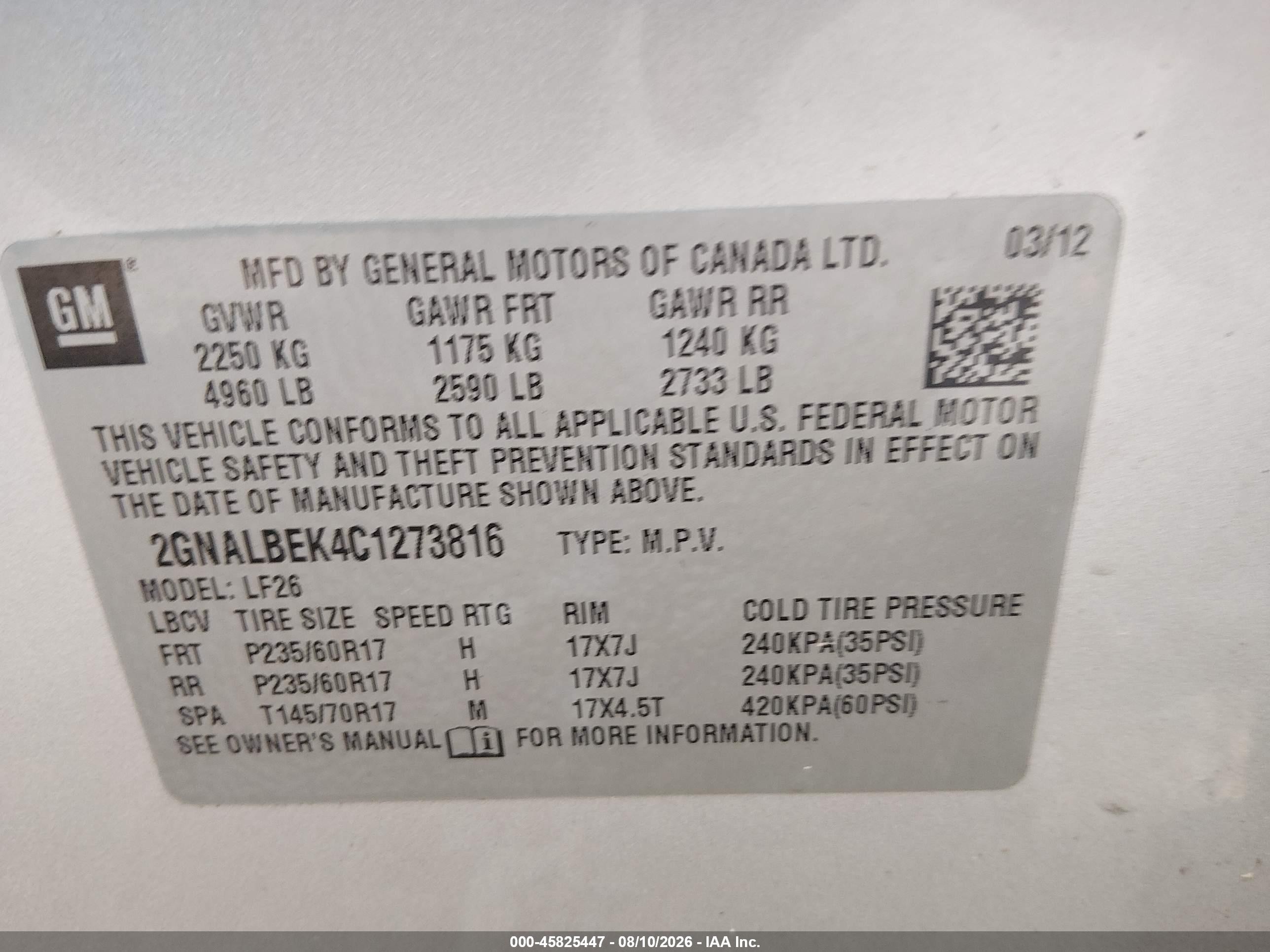 2012 Chevrolet Equinox Ls Silver vin: 2GNALBEK4C1273816