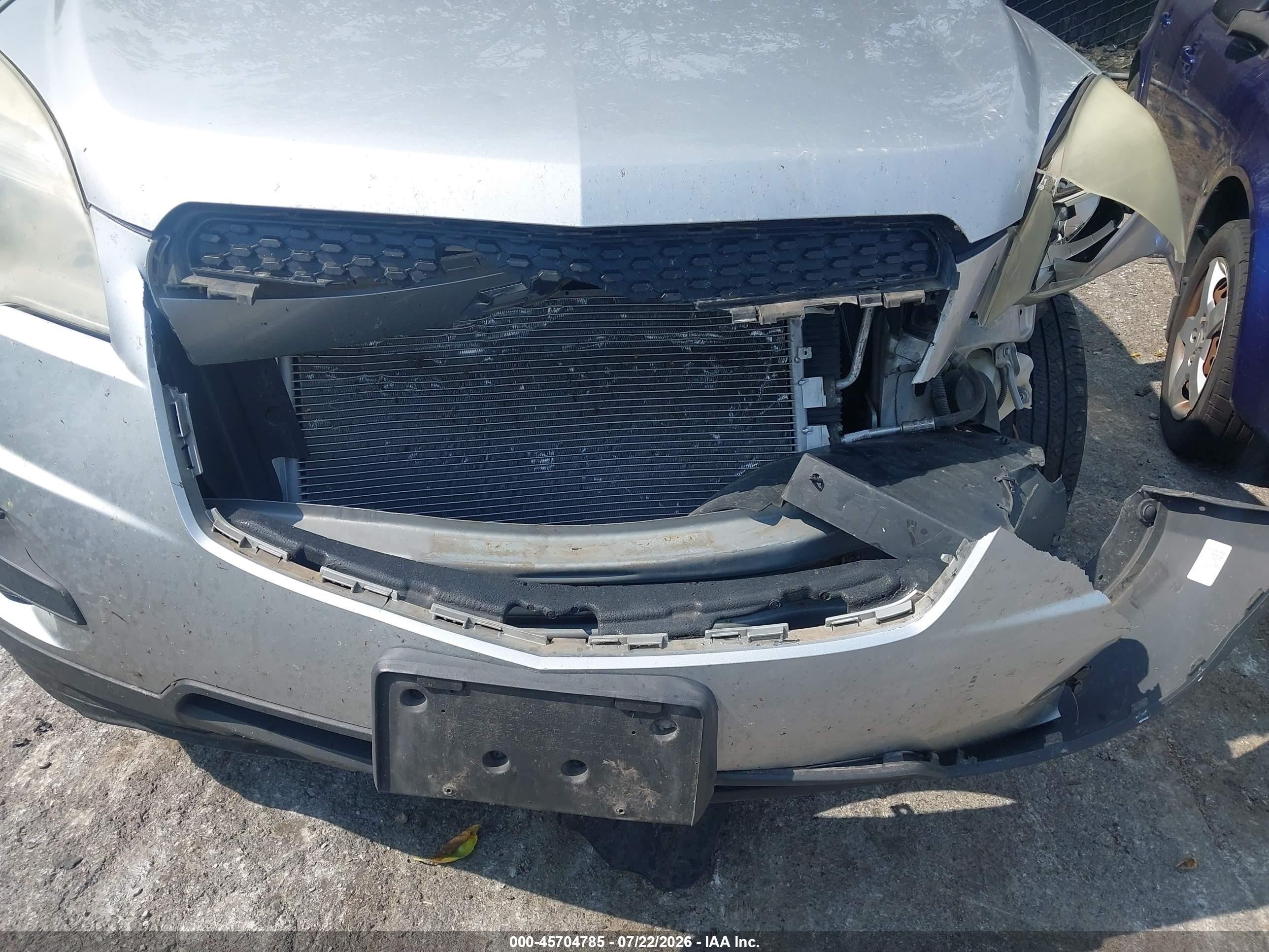 2012 Chevrolet Equinox Ls Серебряный vin: 2GNALBEK4C1281284