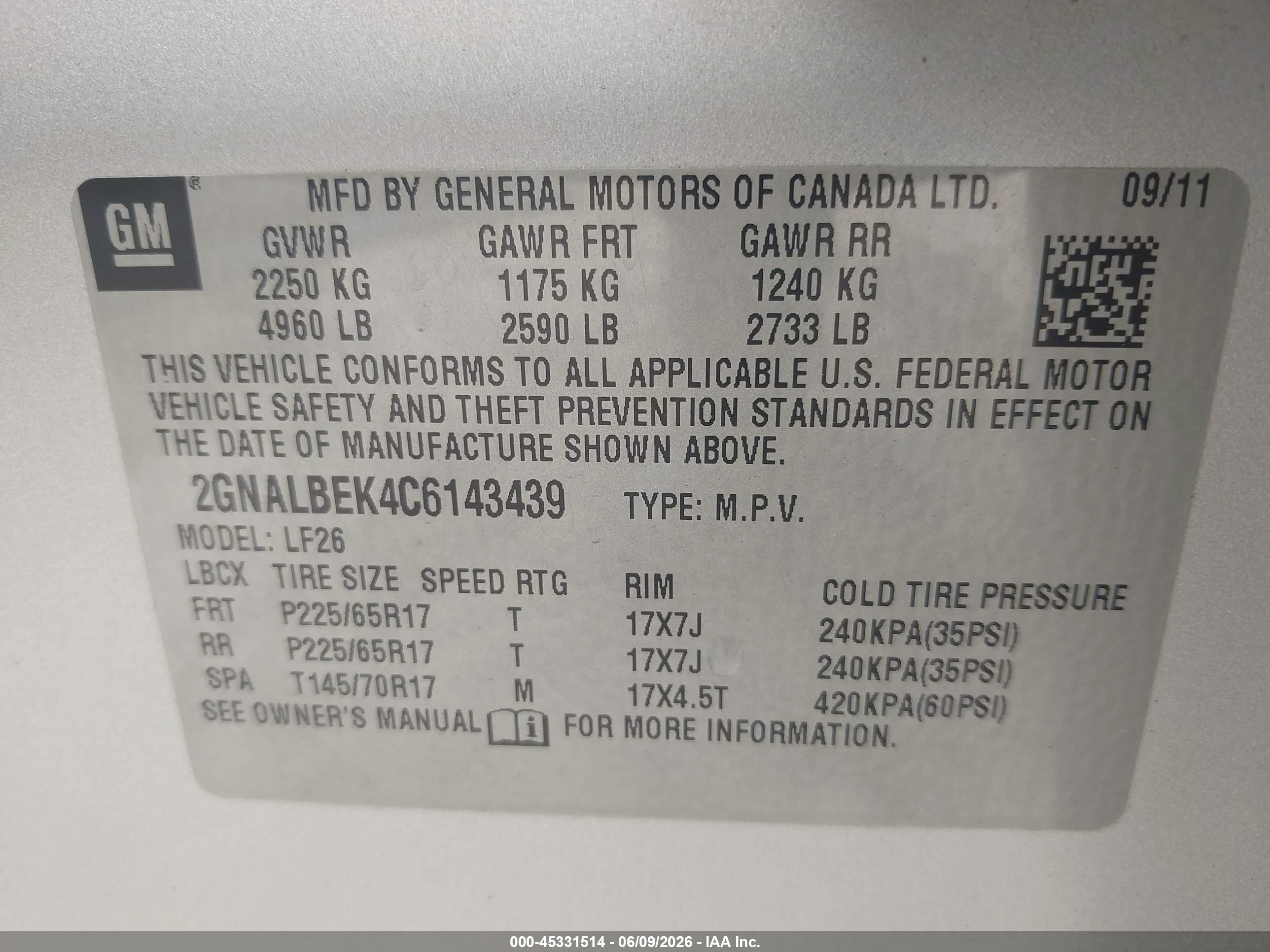 2012 Chevrolet Equinox Ls Silver vin: 2GNALBEK4C6143439