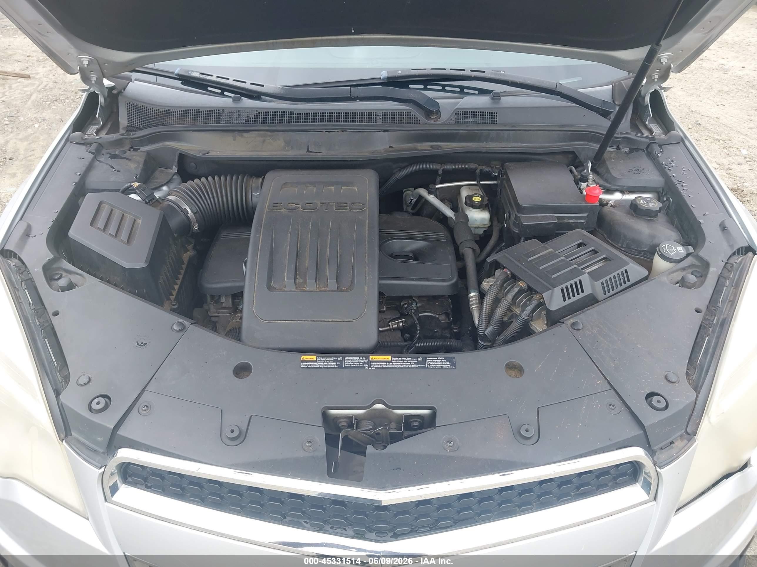 2012 Chevrolet Equinox Ls Silver vin: 2GNALBEK4C6143439