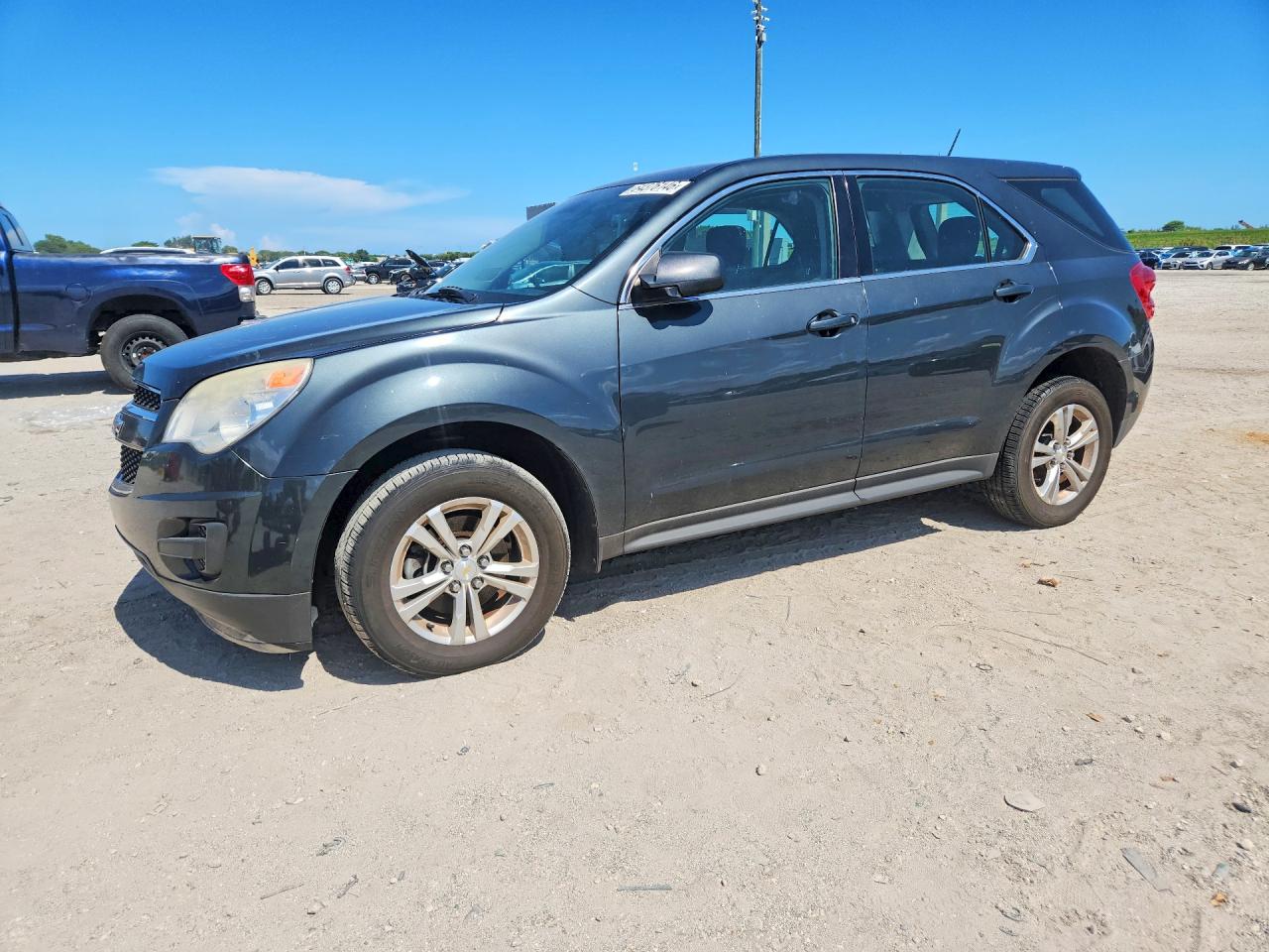 2013 Chevrolet Equinox Ls Серый vin: 2GNALBEK4D1141902