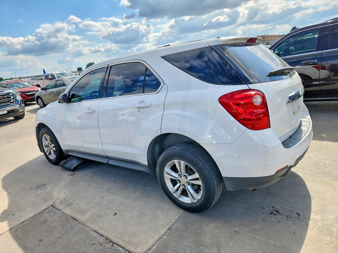 2013 Chevrolet Equinox Ls Белый vin: 2GNALBEK4D6245454