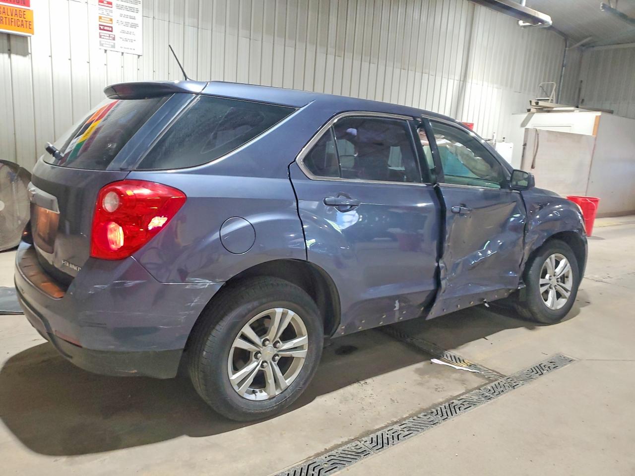 2013 Chevrolet Equinox Ls Синий vin: 2GNALBEK4D6258849