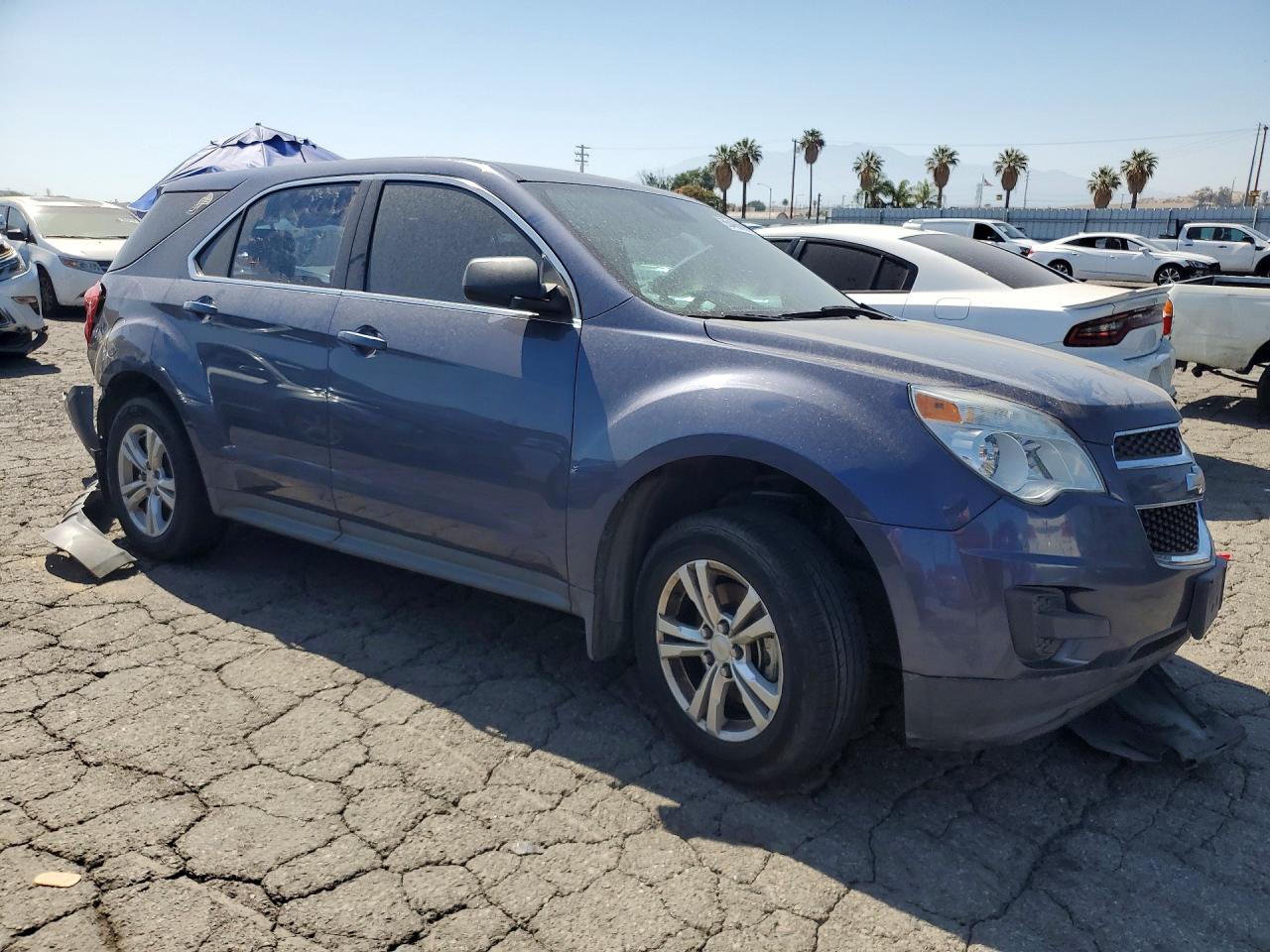 2013 Chevrolet Equinox Ls Синий vin: 2GNALBEK4D6296906