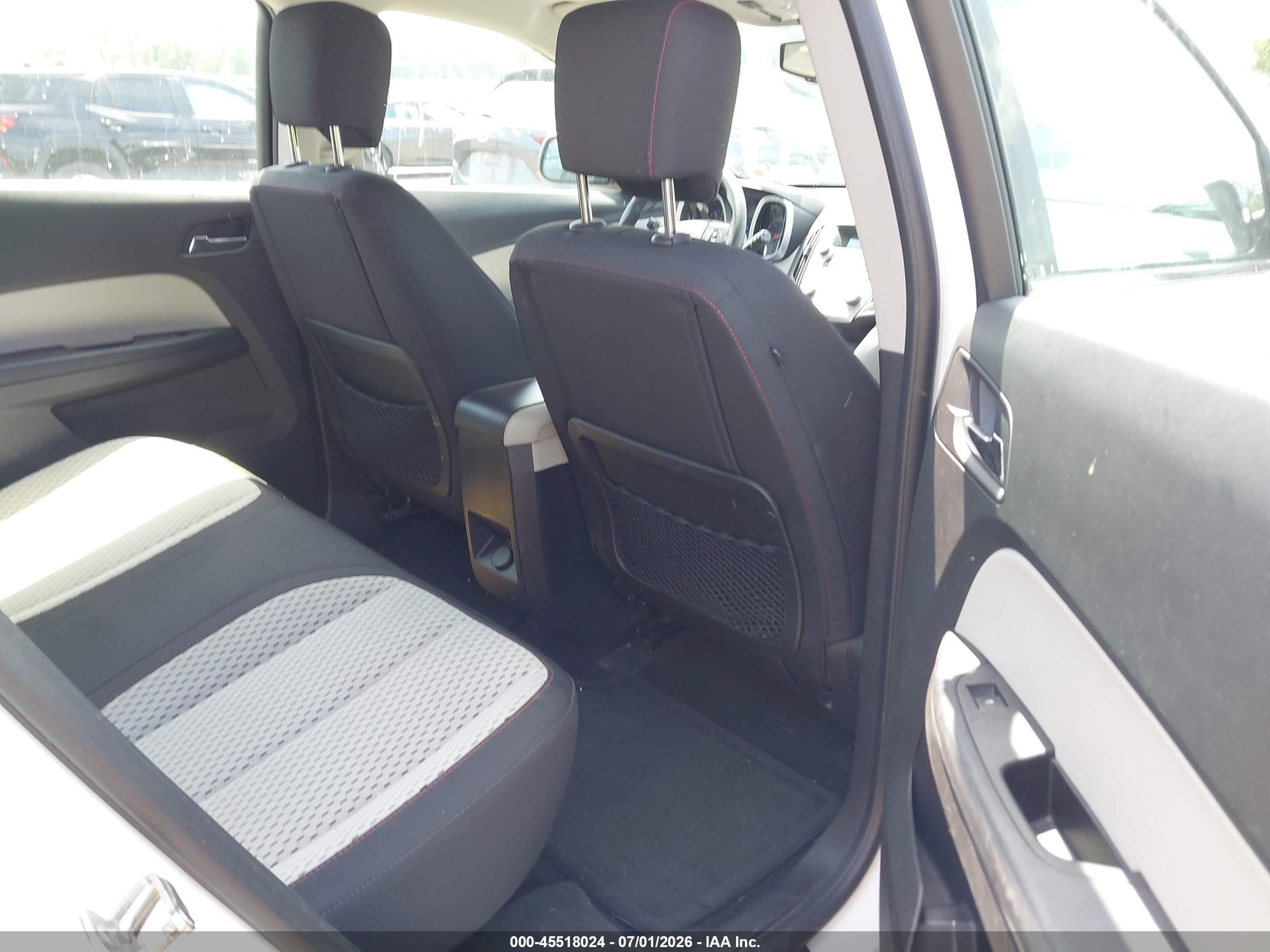 2013 Chevrolet Equinox Ls White vin: 2GNALBEK4D6354917