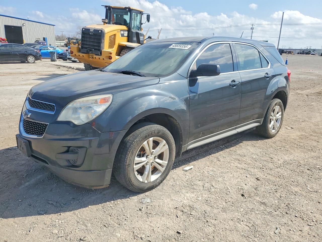 2013 Chevrolet Equinox Gray vin: 2GNALBEK4D6355758