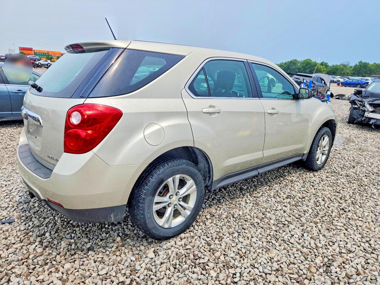 2013 Chevrolet Equinox Ls Beige vin: 2GNALBEK4D6365237