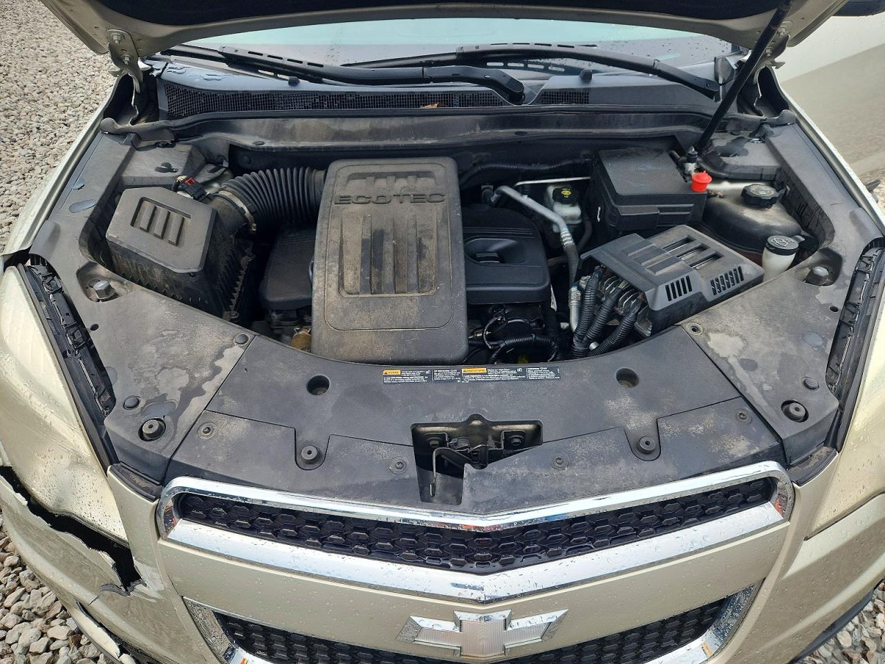 2013 Chevrolet Equinox Ls Beige vin: 2GNALBEK4D6365237