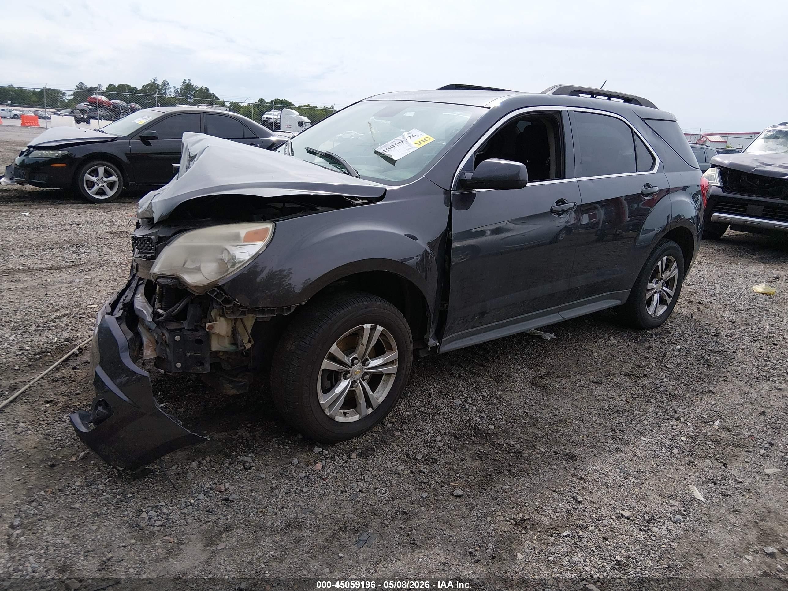 2014 Chevrolet Equinox 1lt Gray vin: 2GNALBEK4E6152399