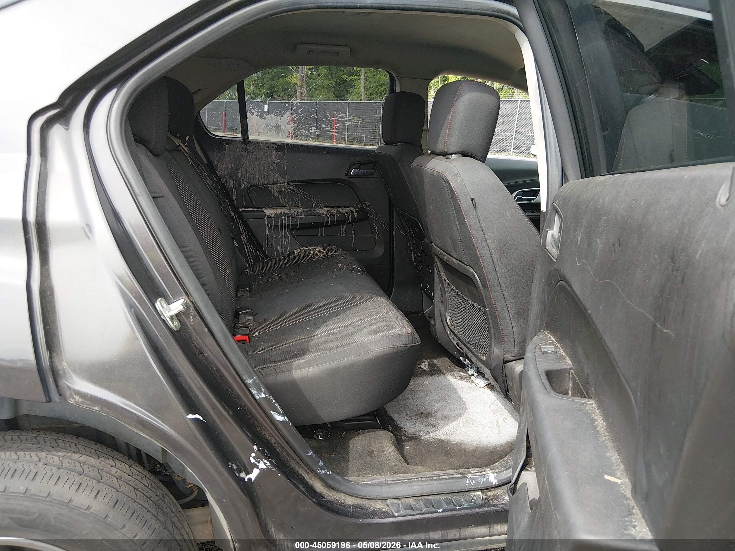 2014 Chevrolet Equinox 1lt Gray vin: 2GNALBEK4E6152399