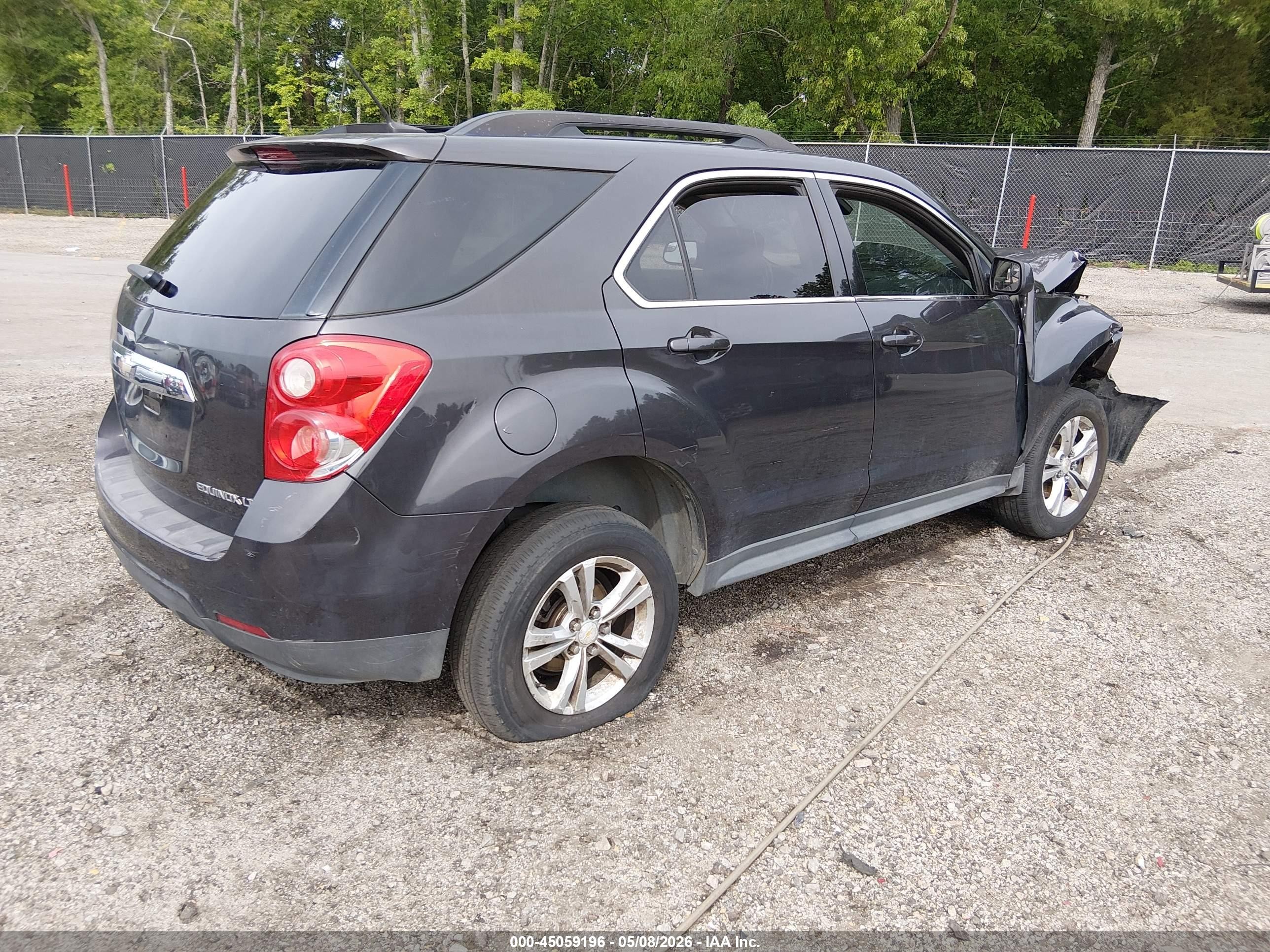 2014 Chevrolet Equinox 1lt Gray vin: 2GNALBEK4E6152399