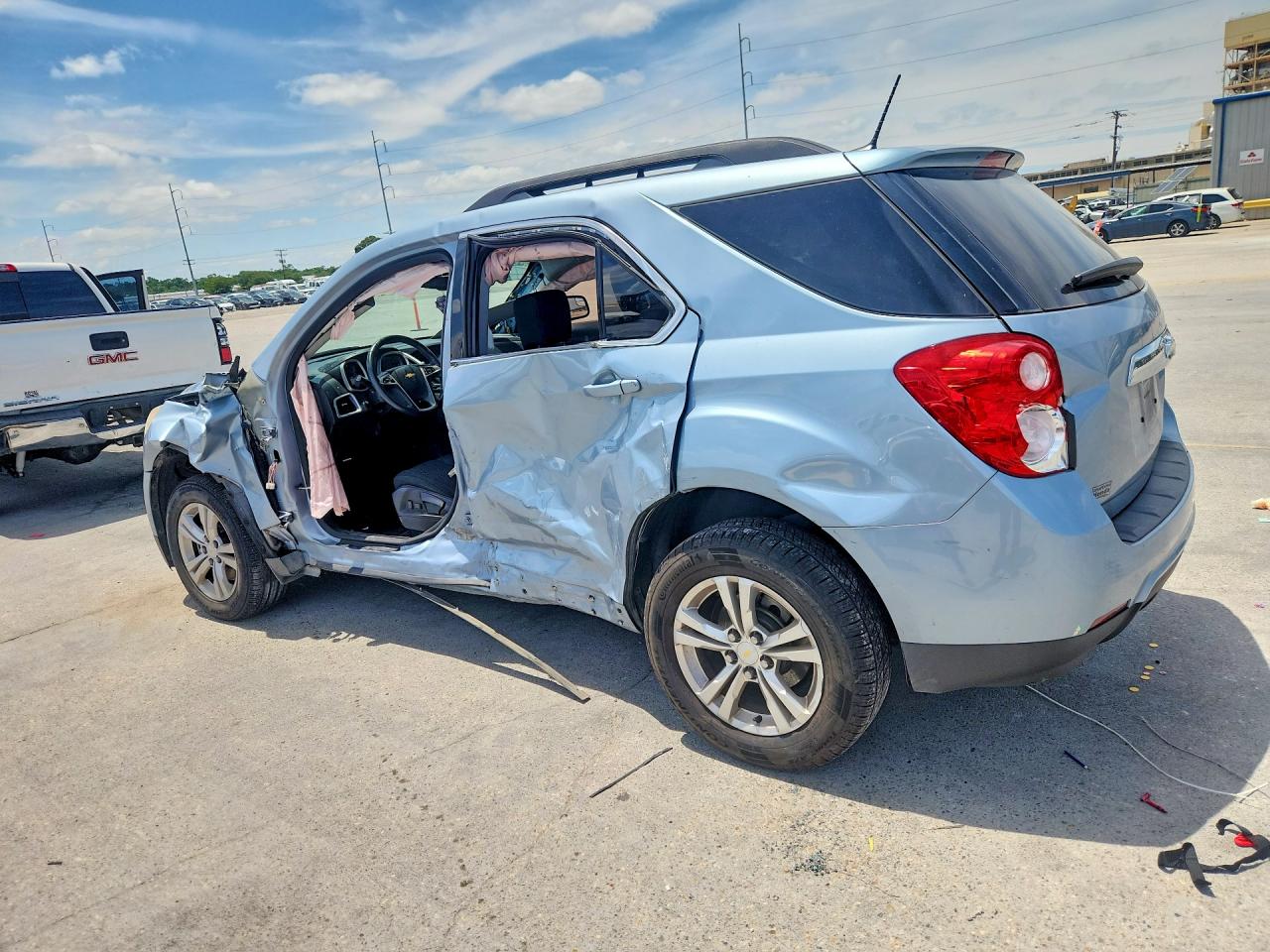 2014 Chevrolet Equinox Lt Blue vin: 2GNALBEK4E6182776