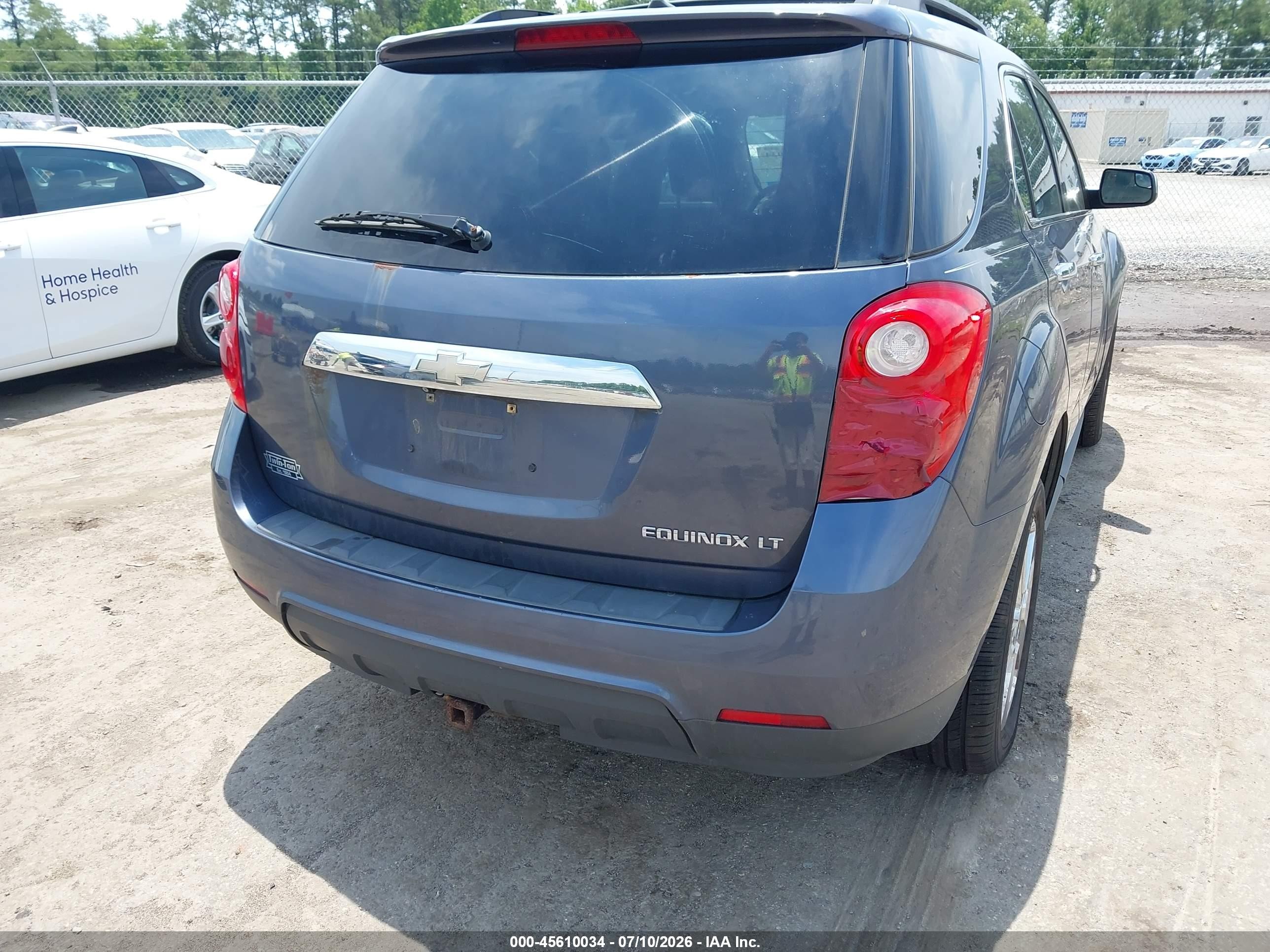 2014 Chevrolet Equinox Lt Blue vin: 2GNALBEK4E6187119
